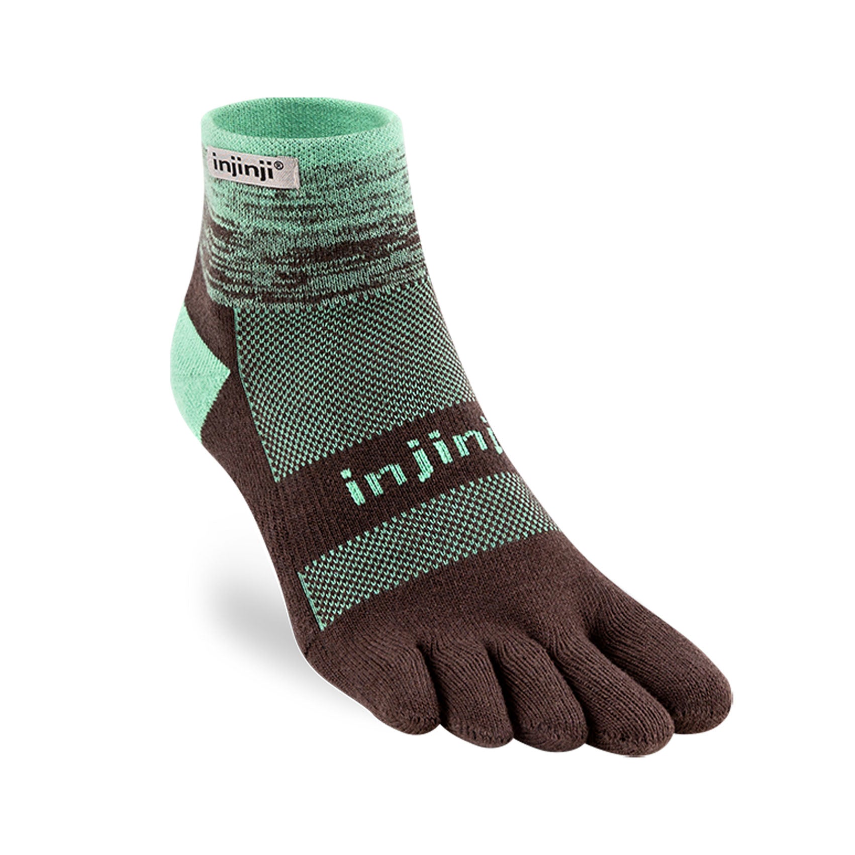 Unisex Injinji Trail Midweight Mini-Crew Socks