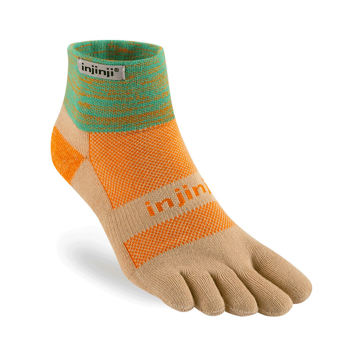 Unisex Injinji TRAIL Midweight Mini-Crew Socks