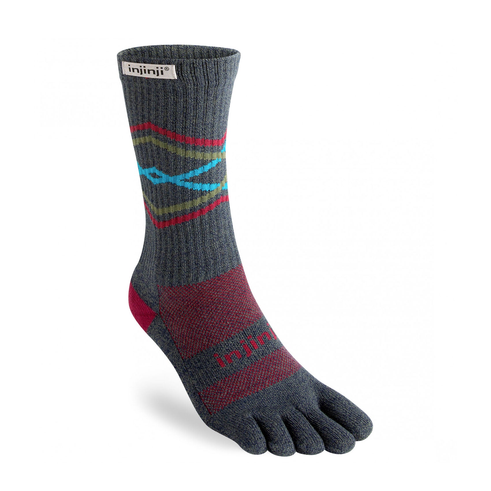 Unisex Injinji Trail Midweight Crew Socks