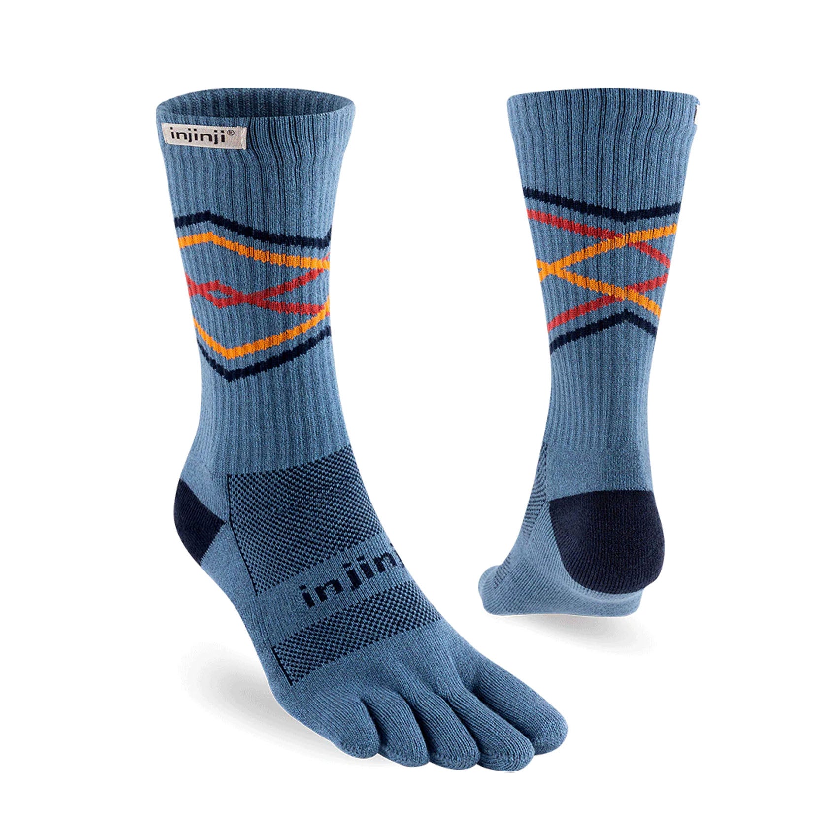 Unisex Injinji Trail Midweight Crew Socks