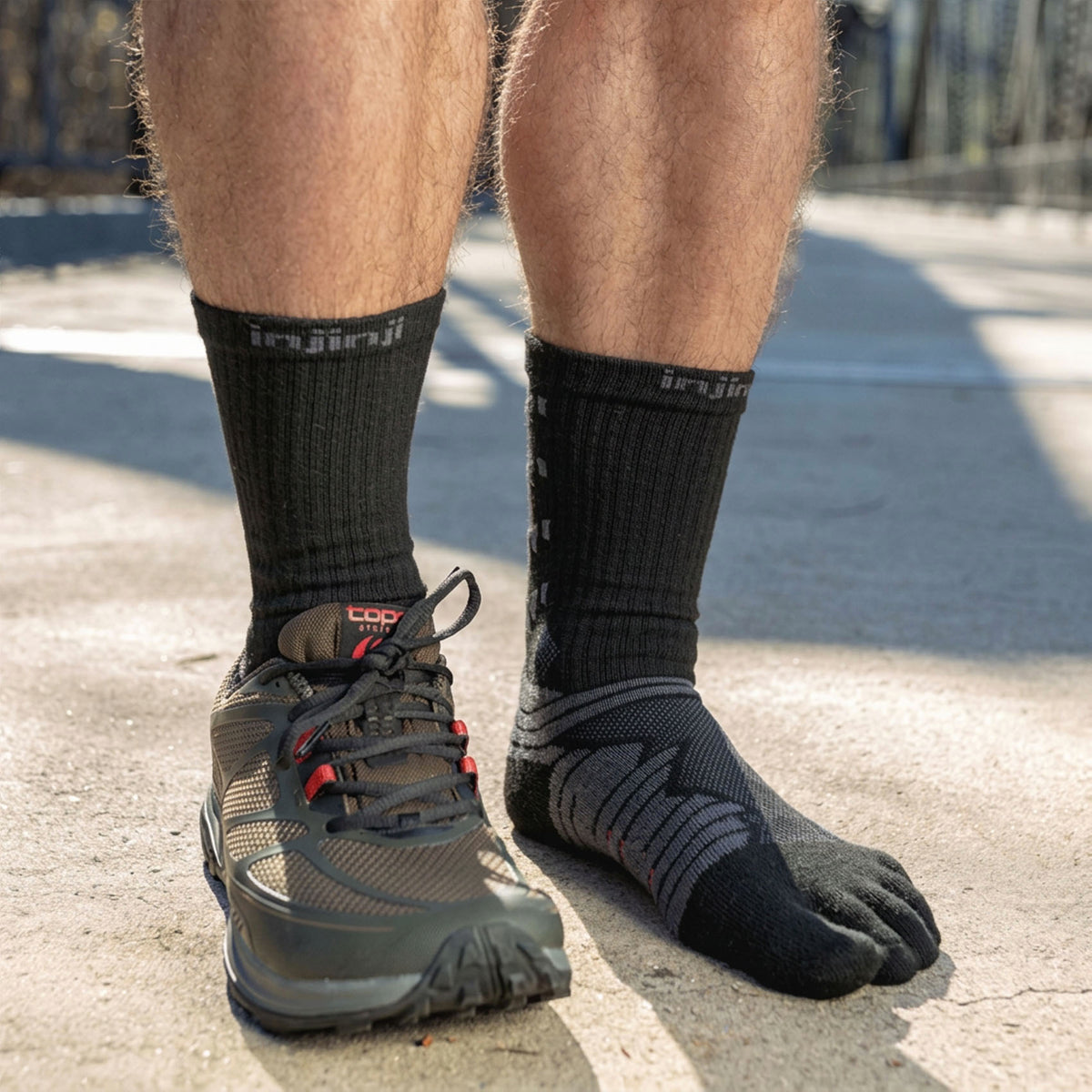 Unisex Injinji ULTRA RUN Crew Socks