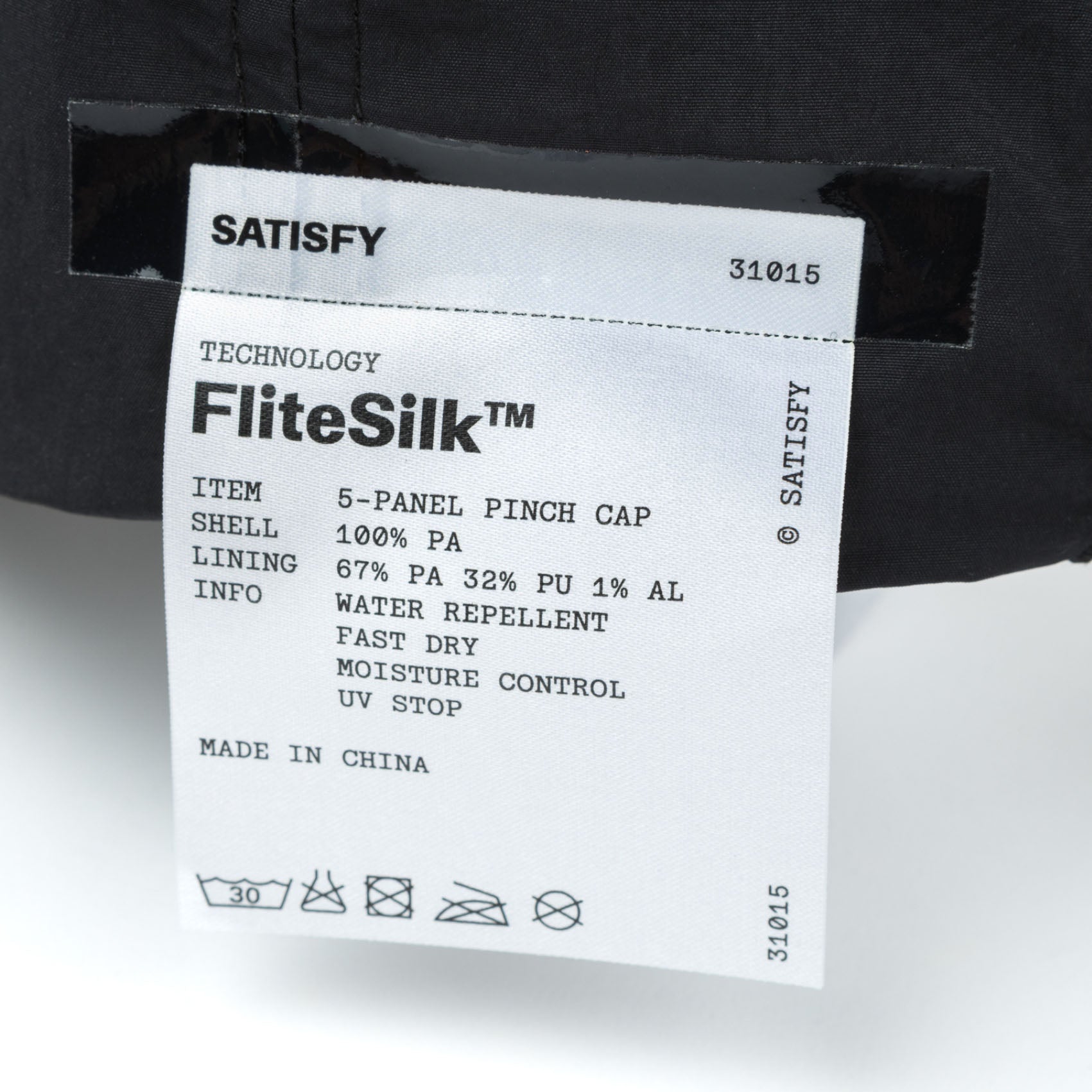 Unisex Satisfy FliteSilk 5 Panel Pinch Cap