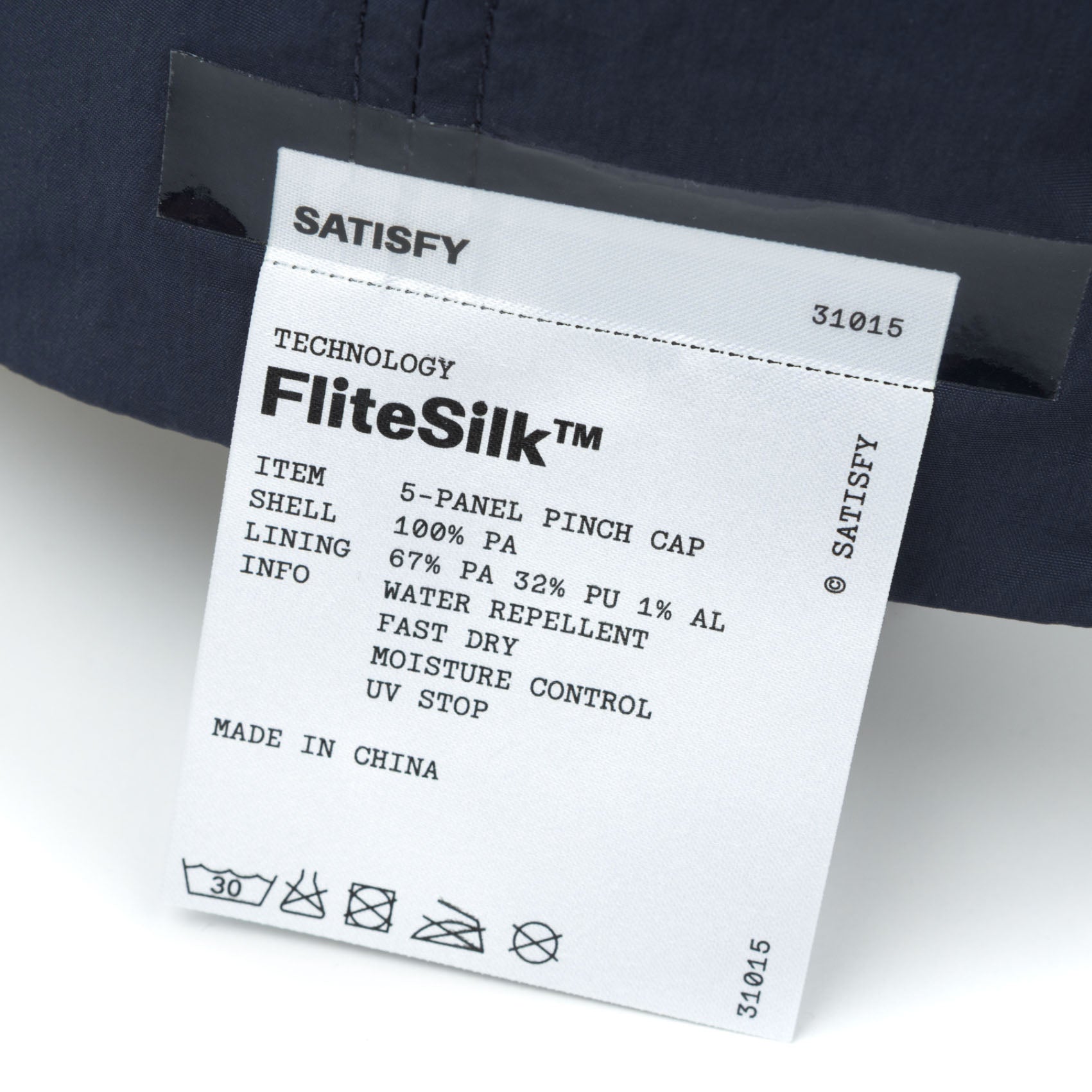 Unisex Satisfy FliteSilk 5 Panel Pinch Cap