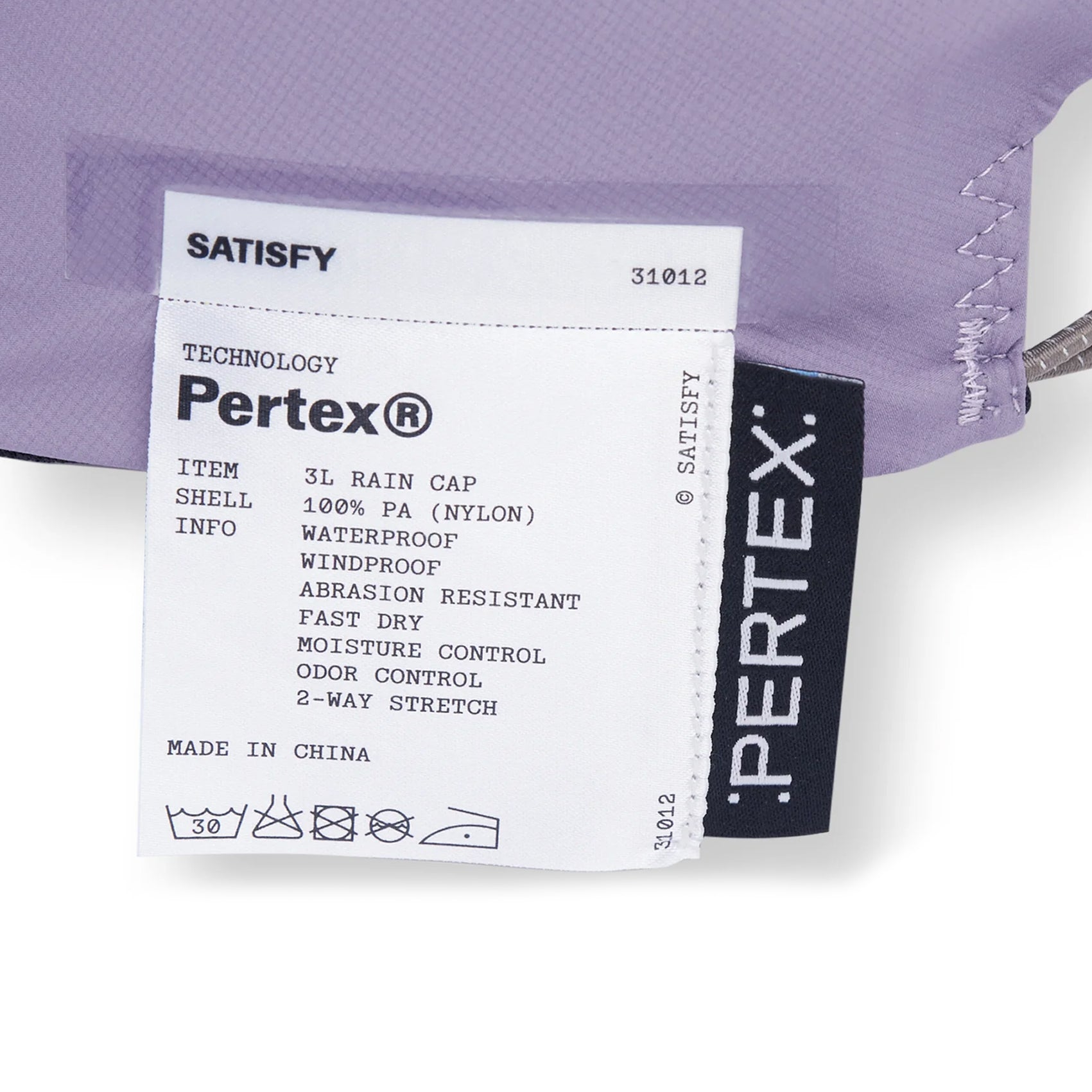 Unisex Satisfy Pertex 3L Rain Cap