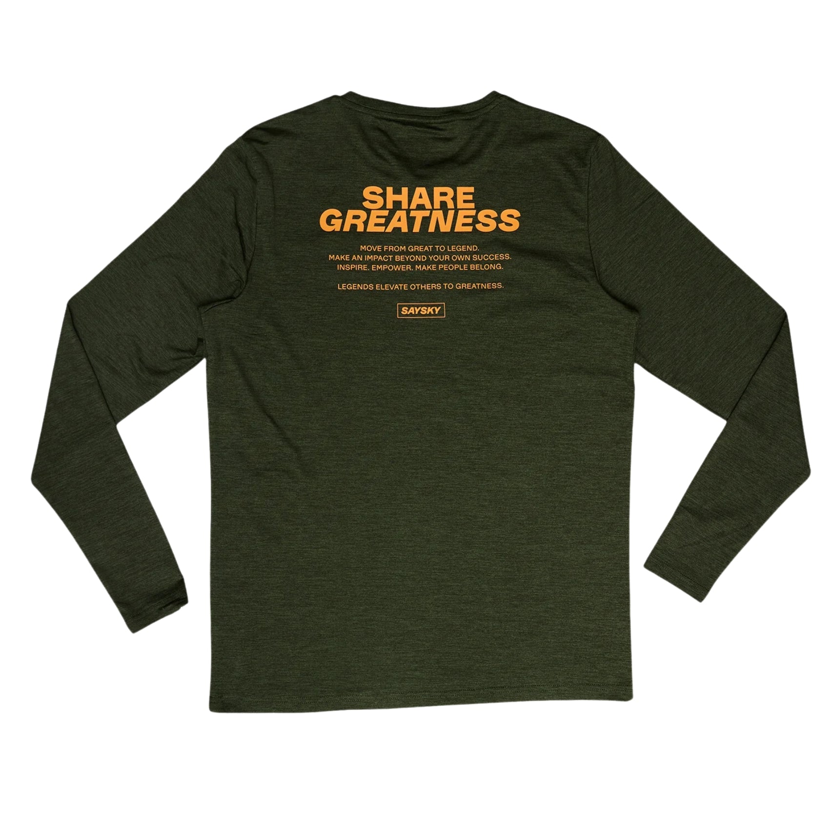 Unisex Saysky Statement Pace Long Sleeve