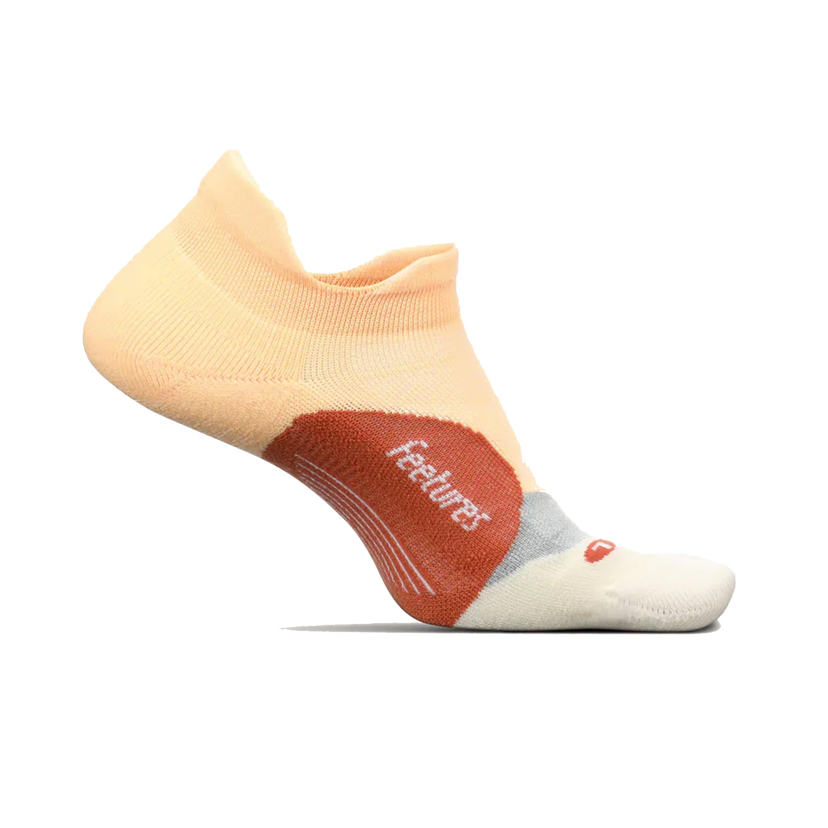 Unisex Feetures Light Cushion No Show Tab Socks