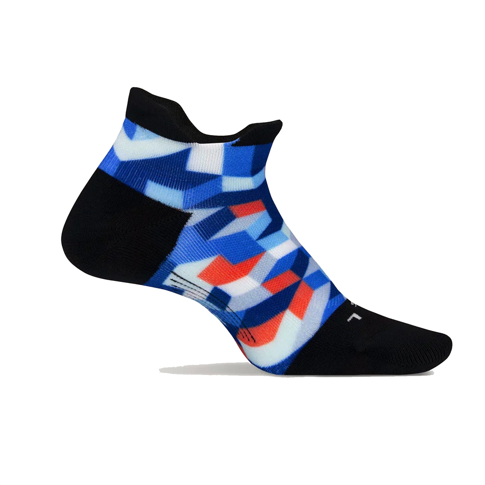 Unisex Feetures Light Cushion No Show Tab Socks