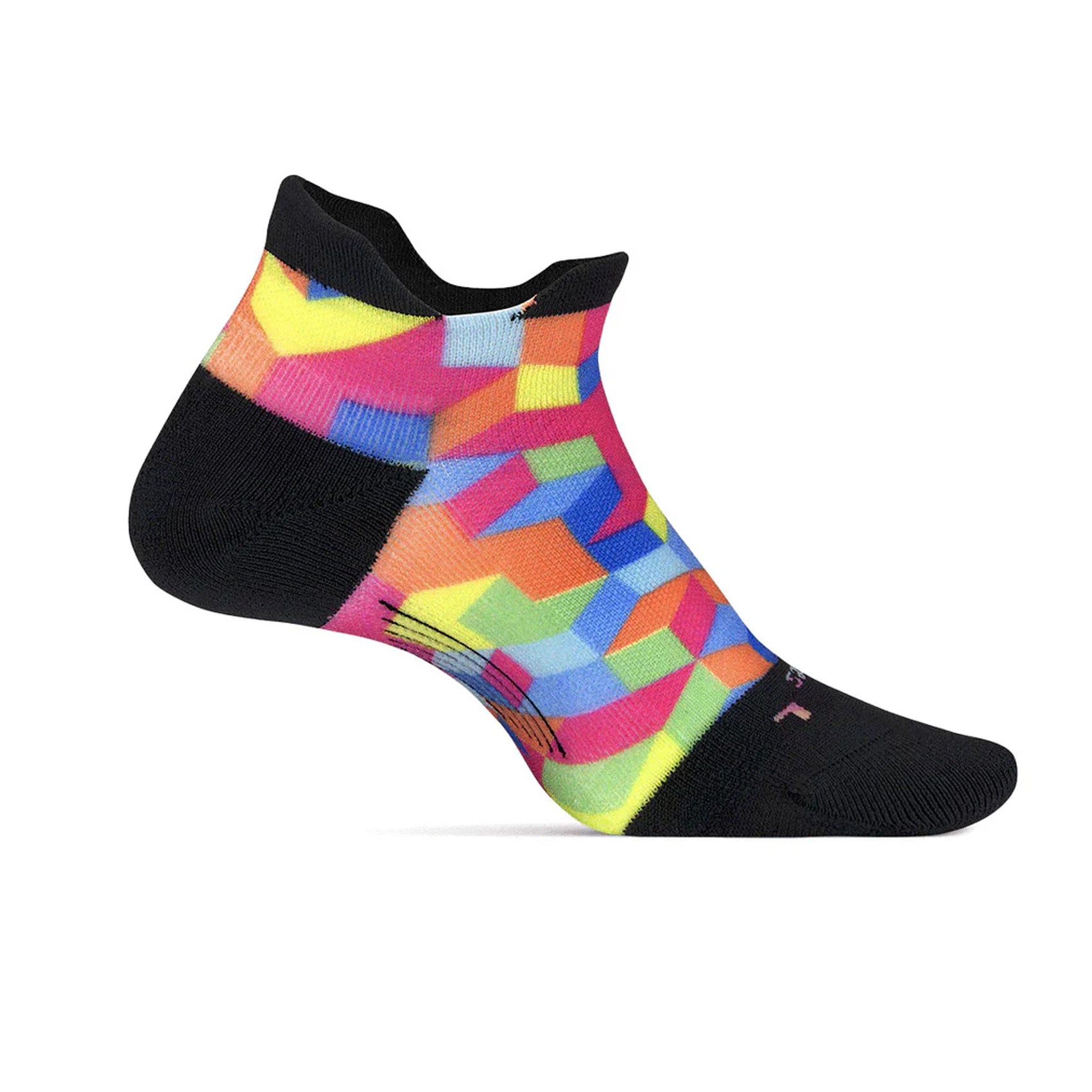 Unisex Feetures Light Cushion No Show Tab Socks