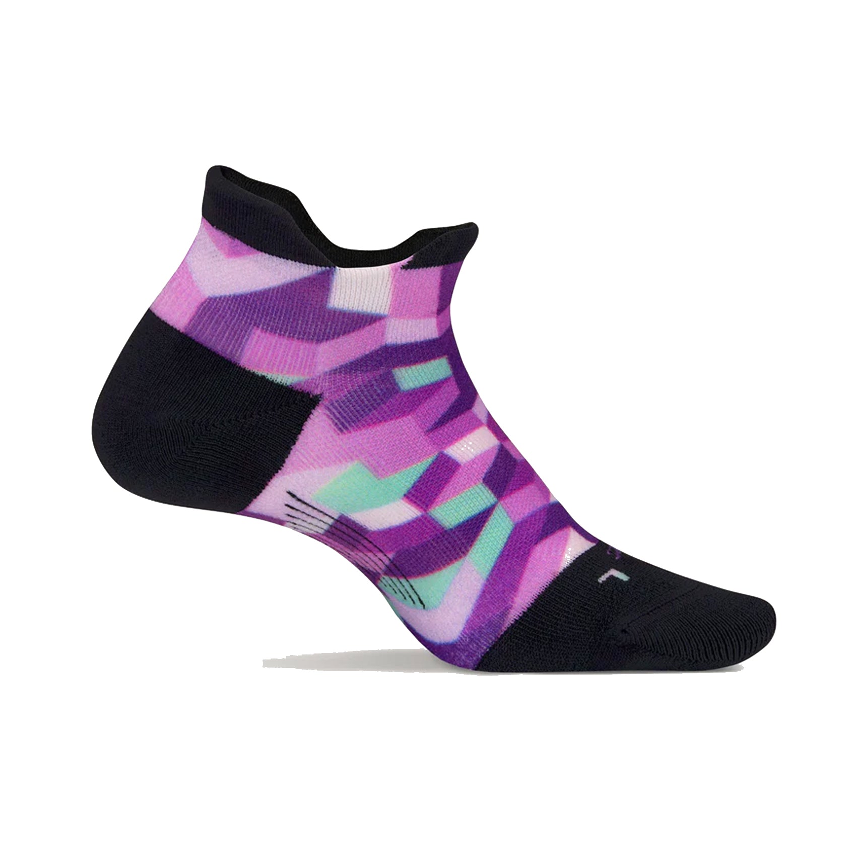 Unisex Feetures Light Cushion No Show Tab Socks