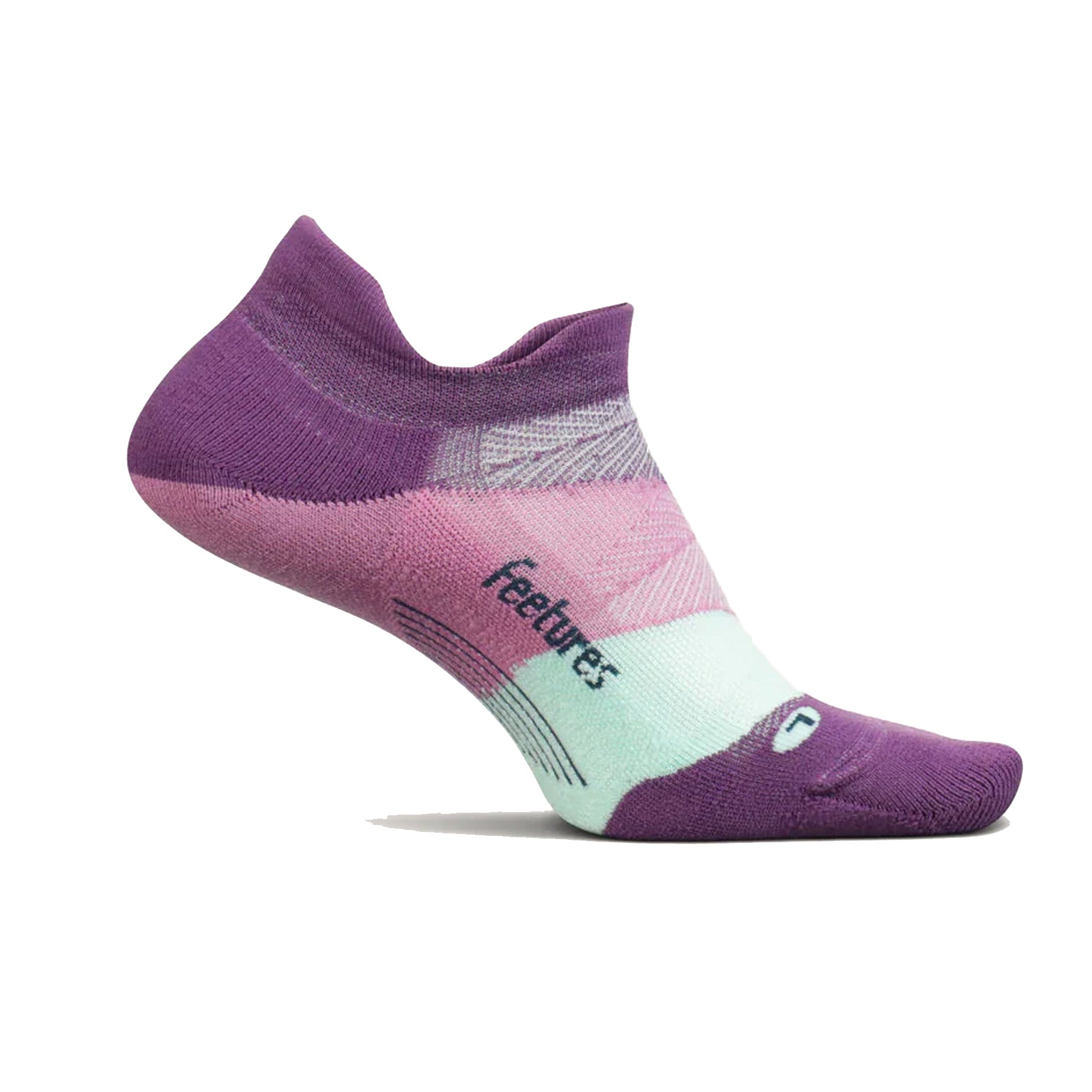 Unisex Feetures Light Cushion No Show Tab Socks