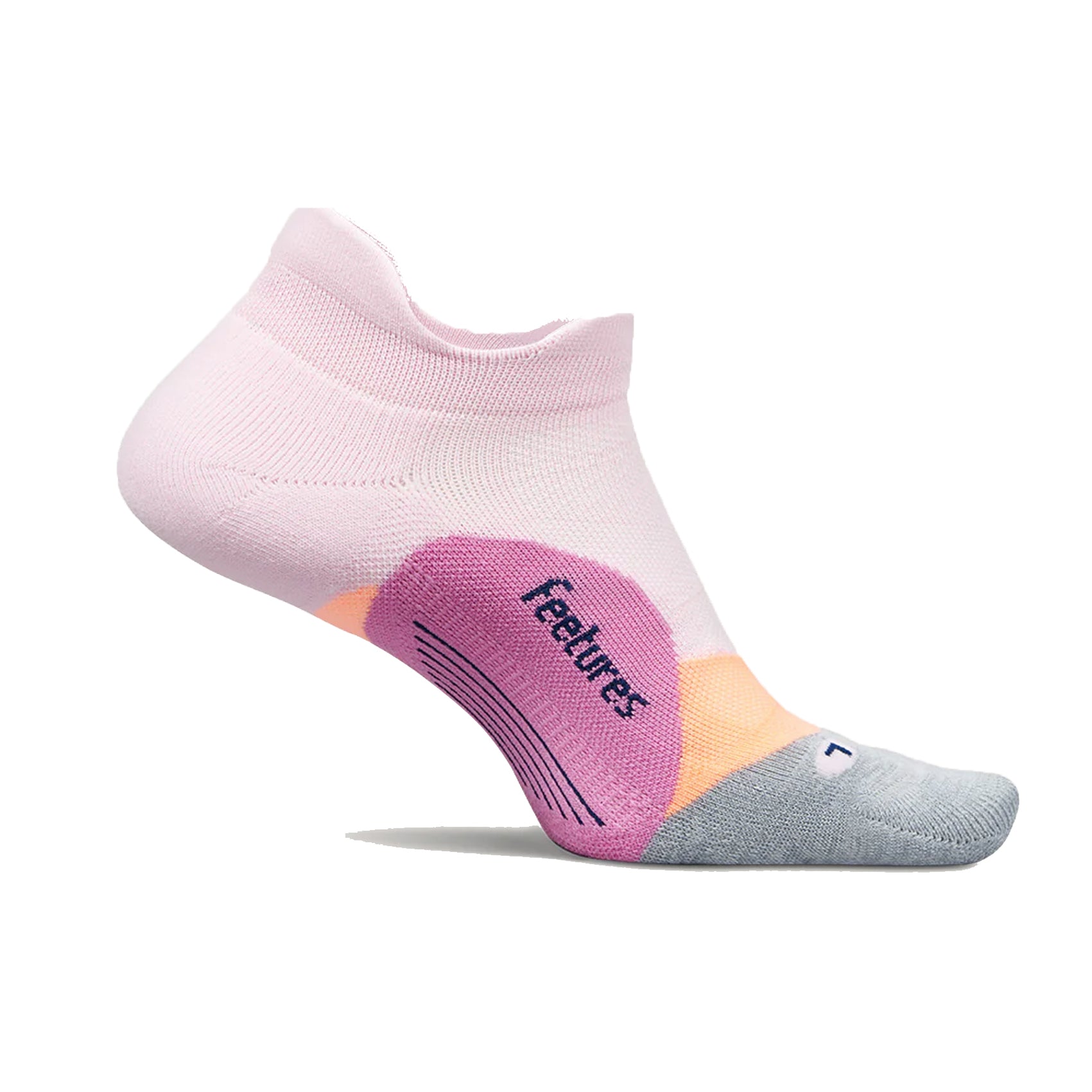 Unisex Feetures Light Cushion No Show Tab Socks