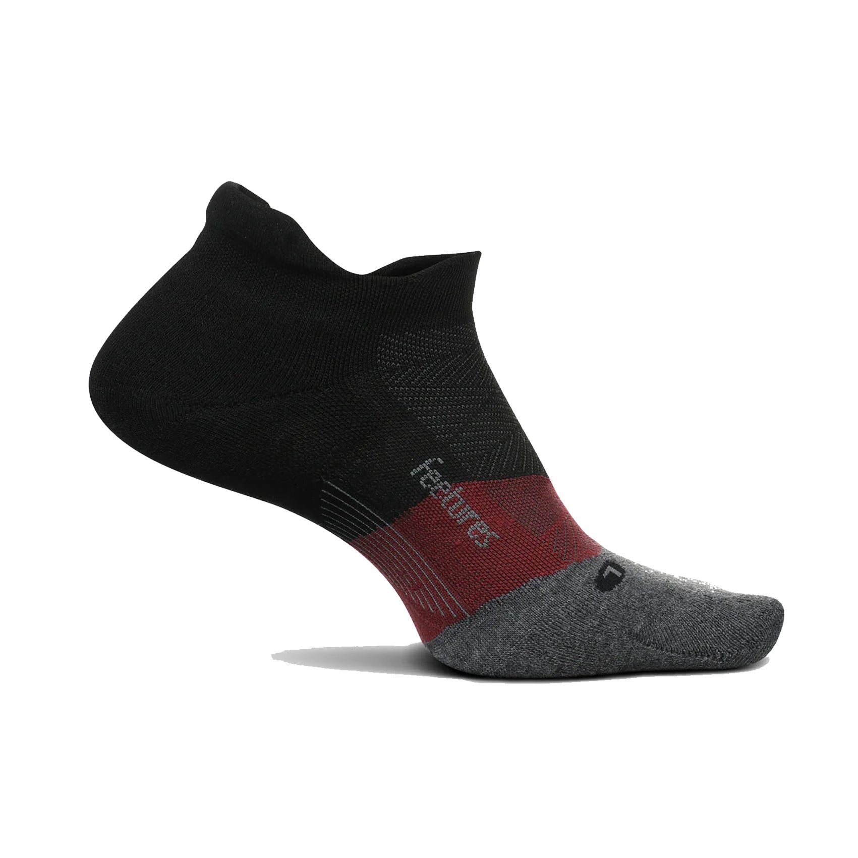Unisex Feetures Light Cushion No Show Tab Socks