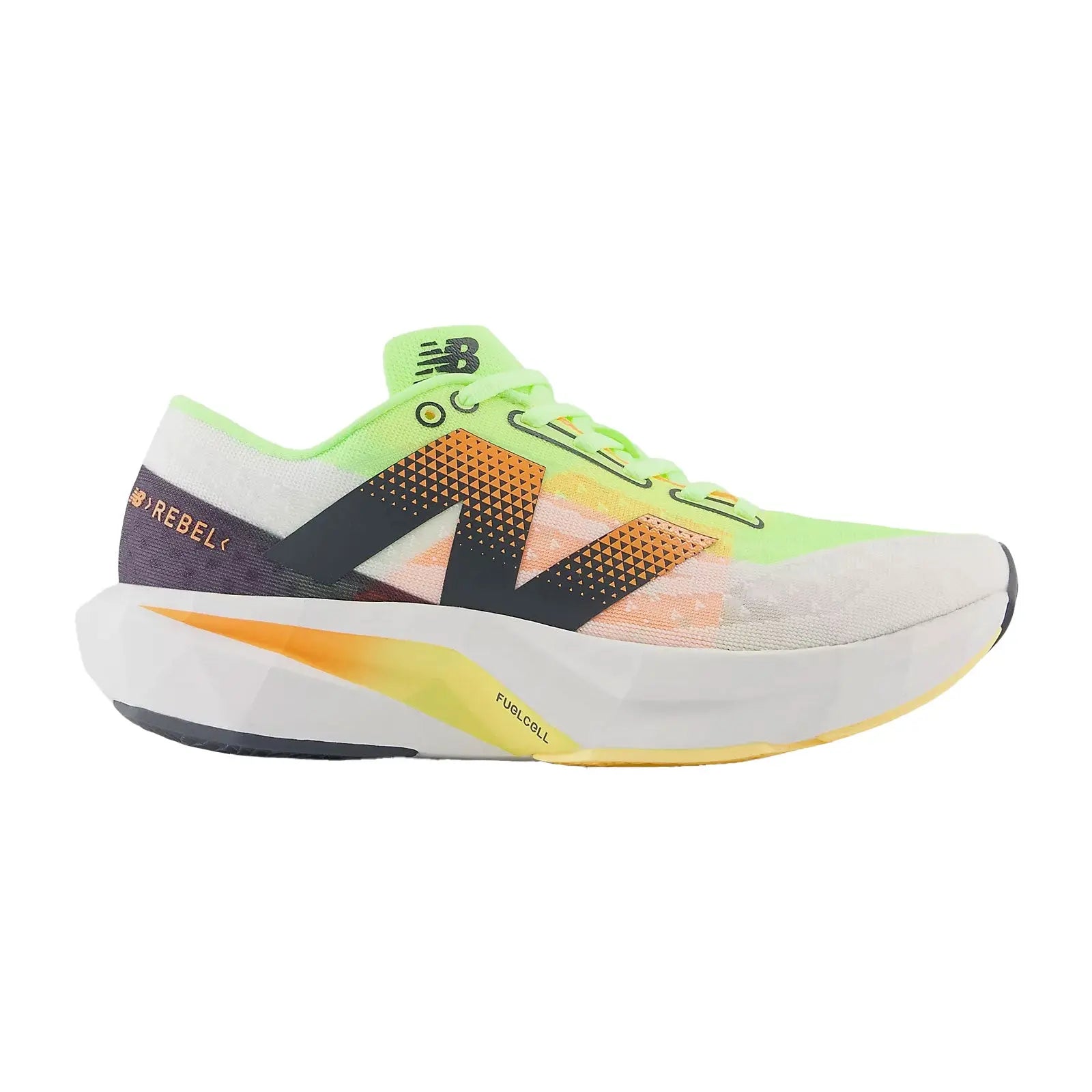Mens New Balance FuelCell Rebel v4 Light Bouncy Tempo Trainer