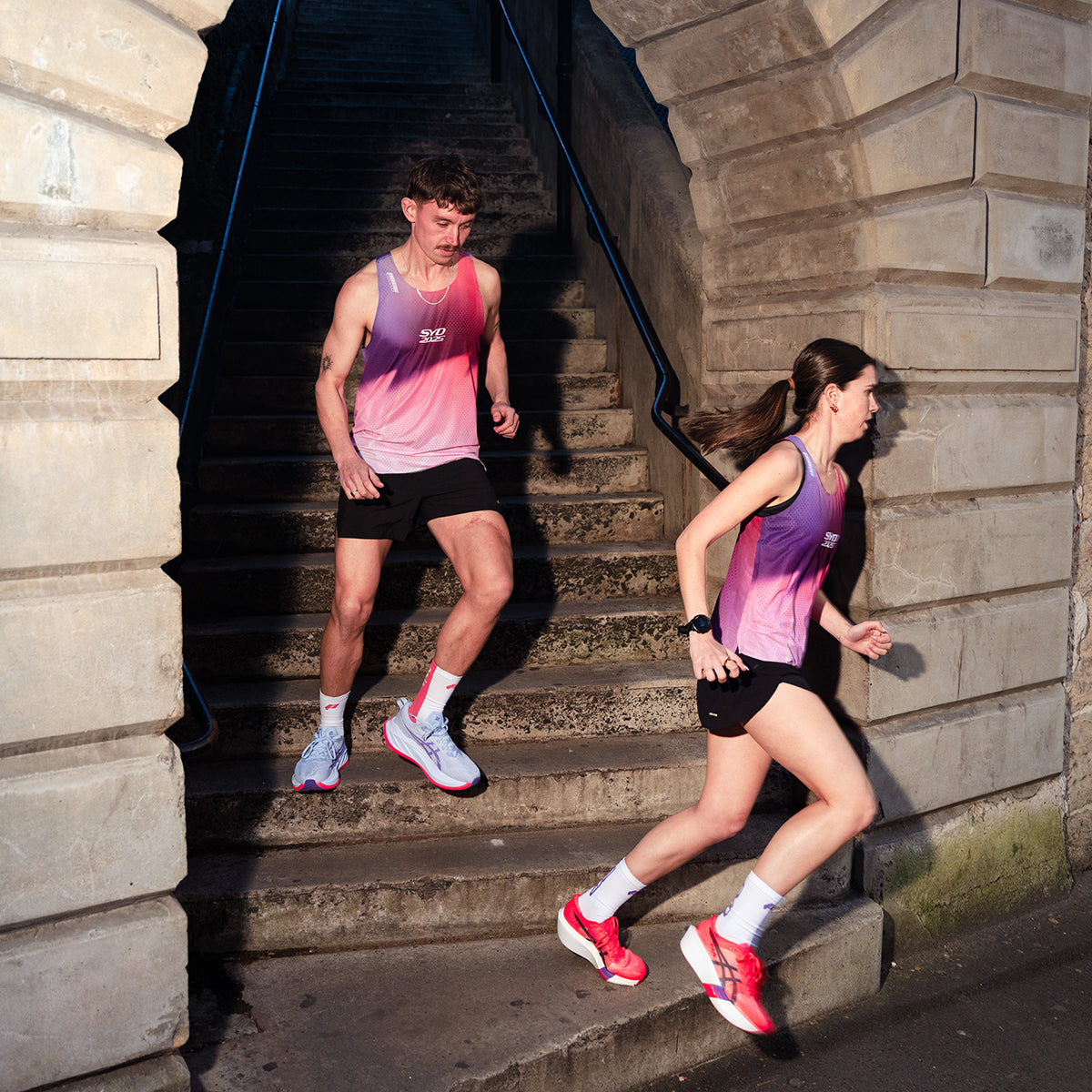 Mens Pace Athletic Race Singlet