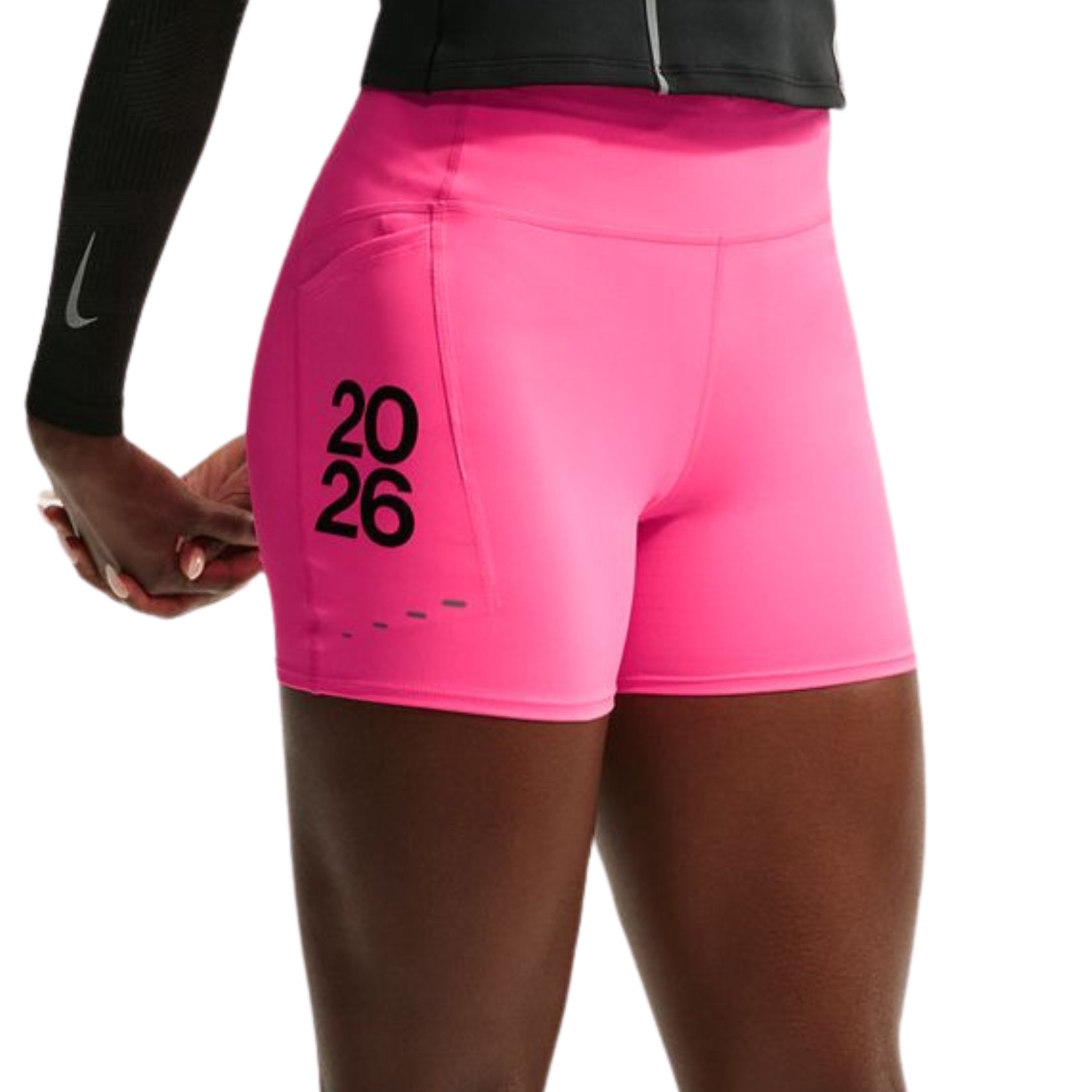 Women Nike Swift ADT Dri-FIT High-Waisted 4 Inch Running Shorts