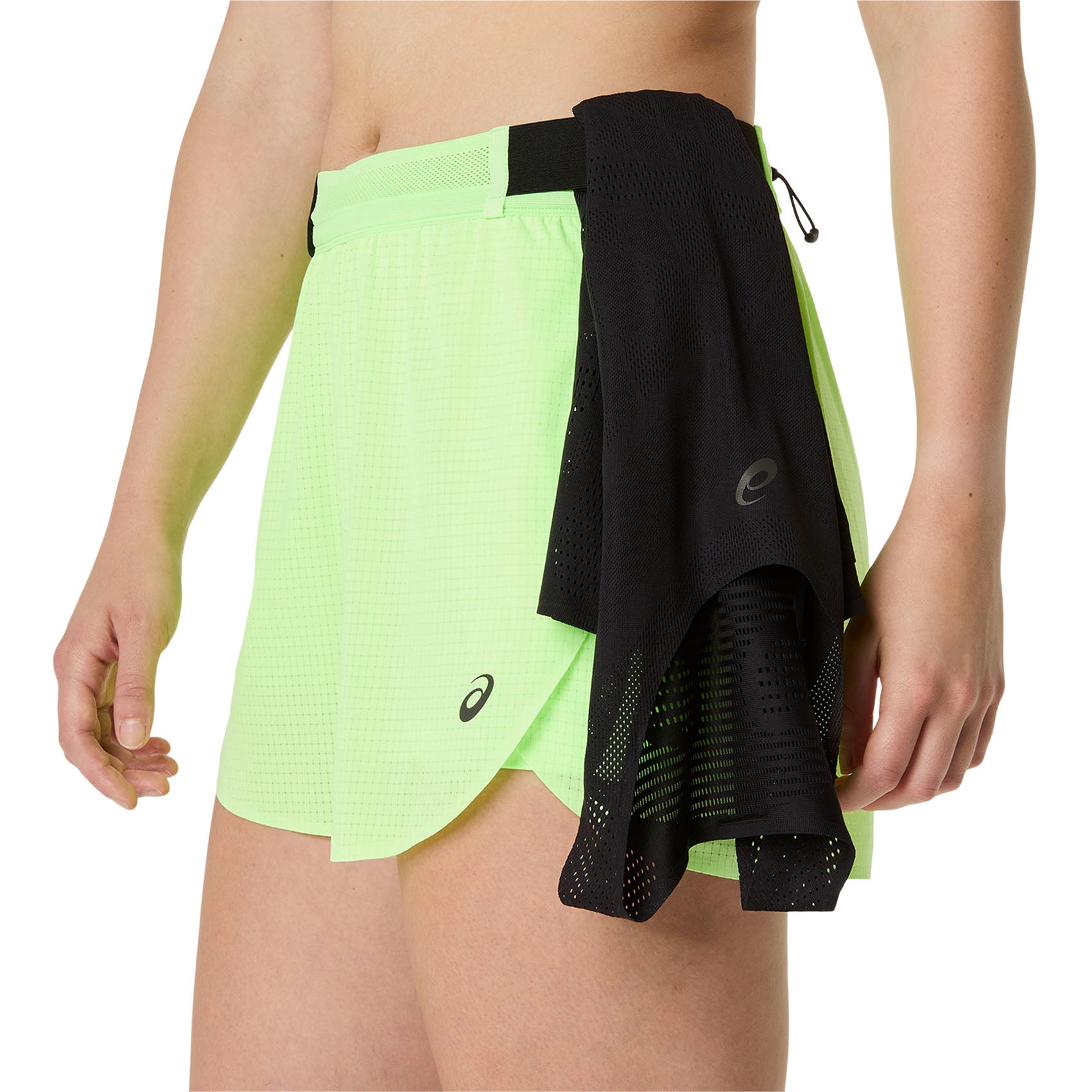 Womens ASICS Metarun Split Shorts