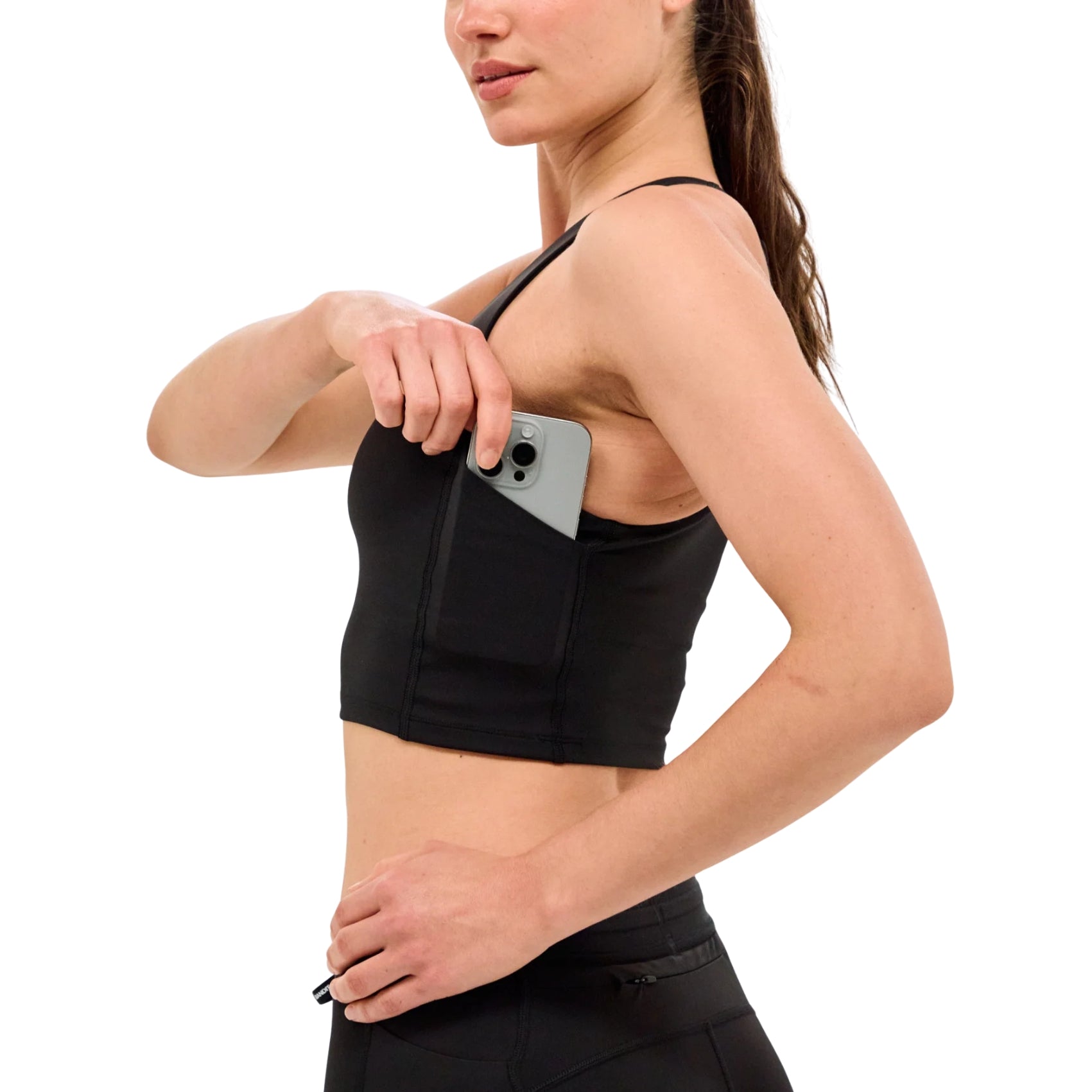 Womens Bandit Stamina Scoop Neck Race Crop