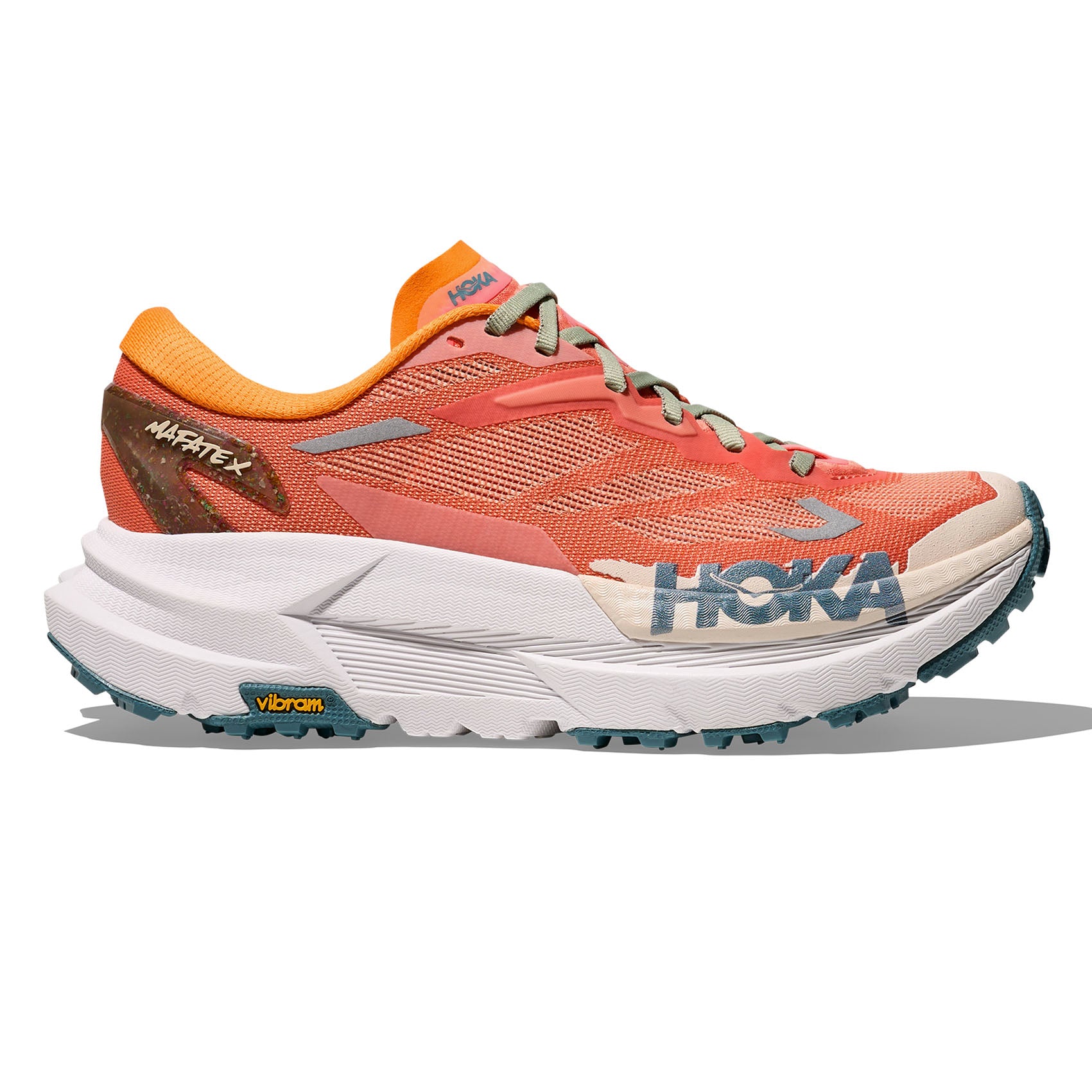Womens HOKA Mafate X Premium Max Cushion Trail Running Shoe