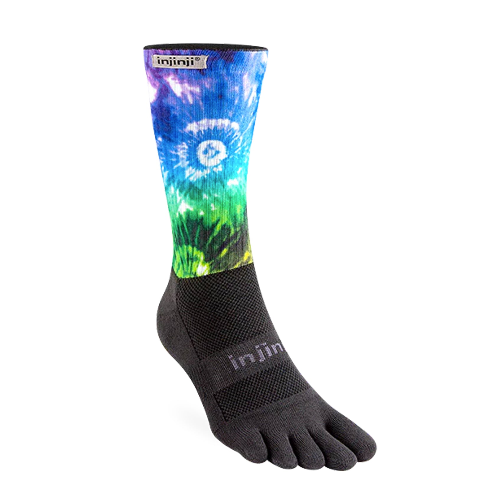 Womens Injinji Trail Midweight Crew Socks - The Courtney Crew