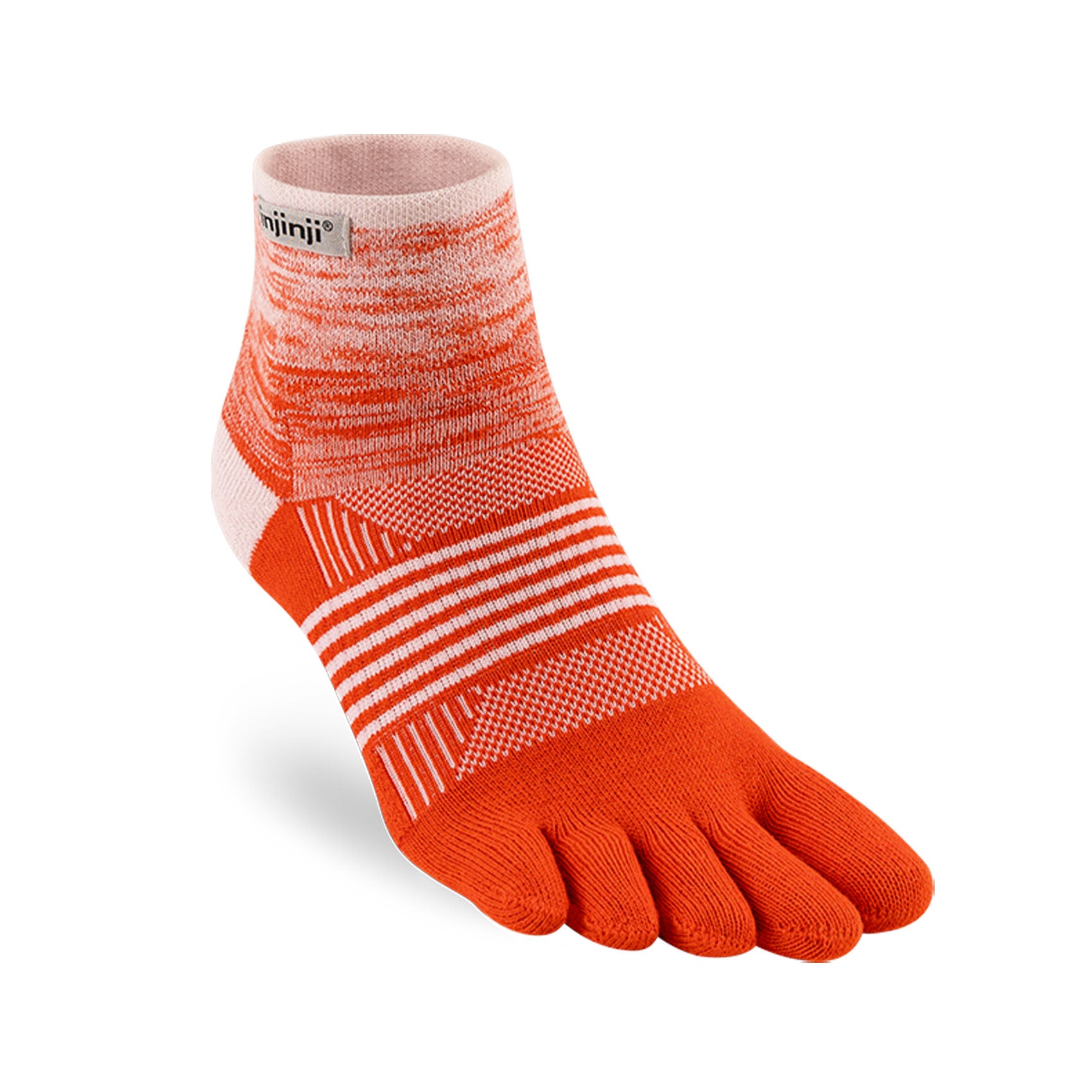 Womens Injinji Trail Midweight Mini-Crew Socks