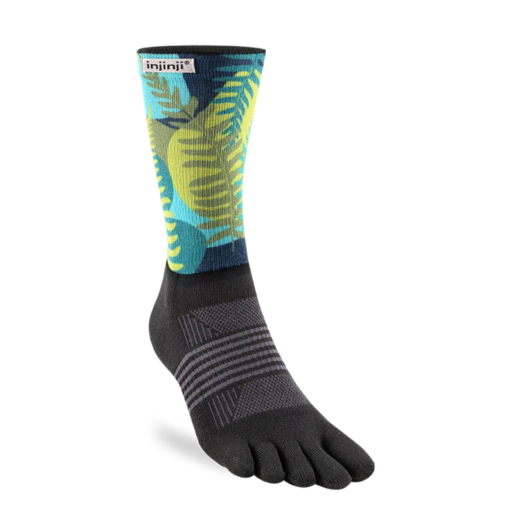 Womens Injinji Trail Spectrum Midweight Crew Socks