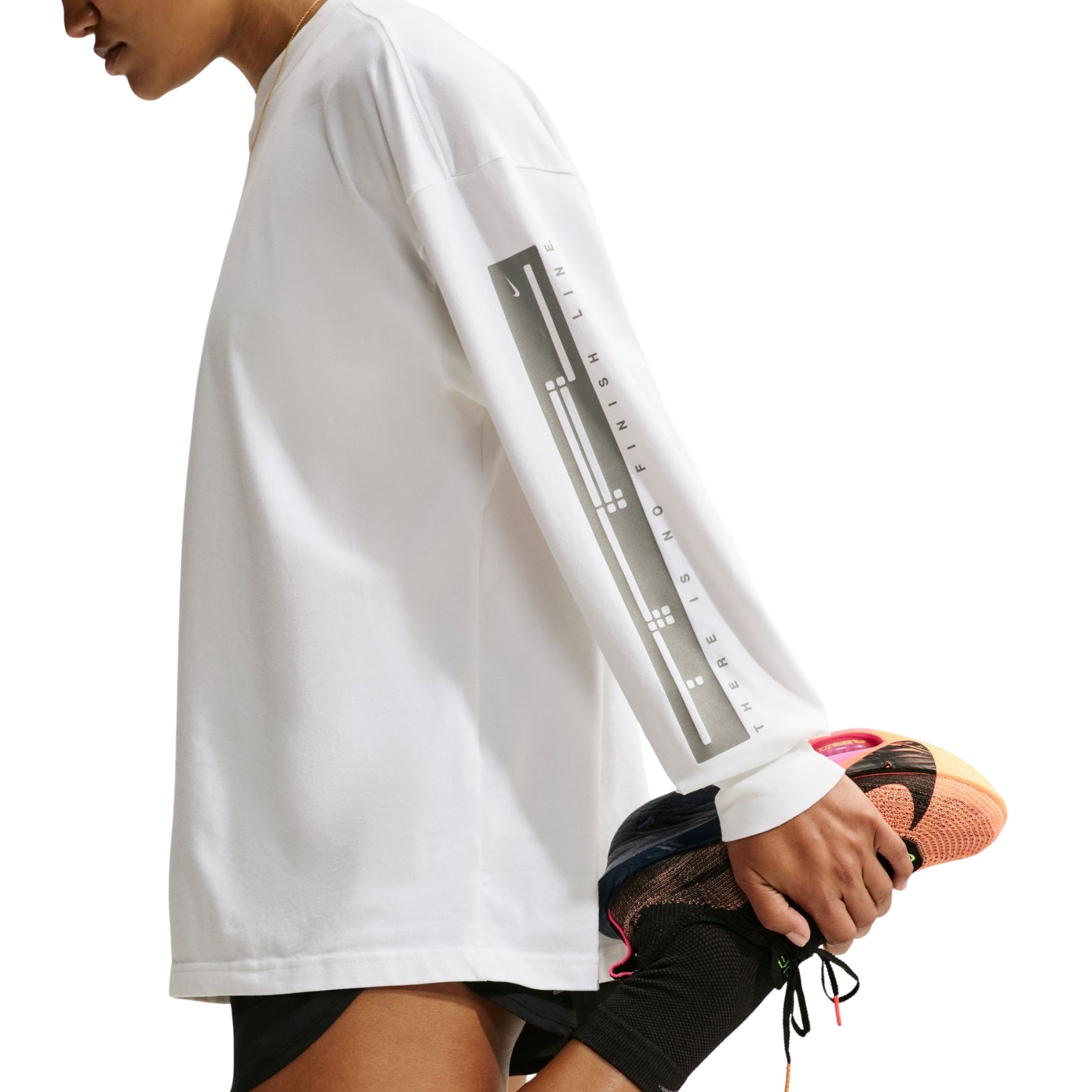 Womens Nike ADT Dri-FIT Oversized Long-Sleeve Running T-Shirt