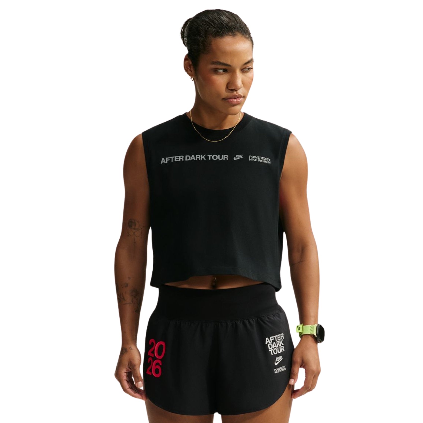 Womens Nike ADT Dri-FIT Sleeveless Running T-Shirt