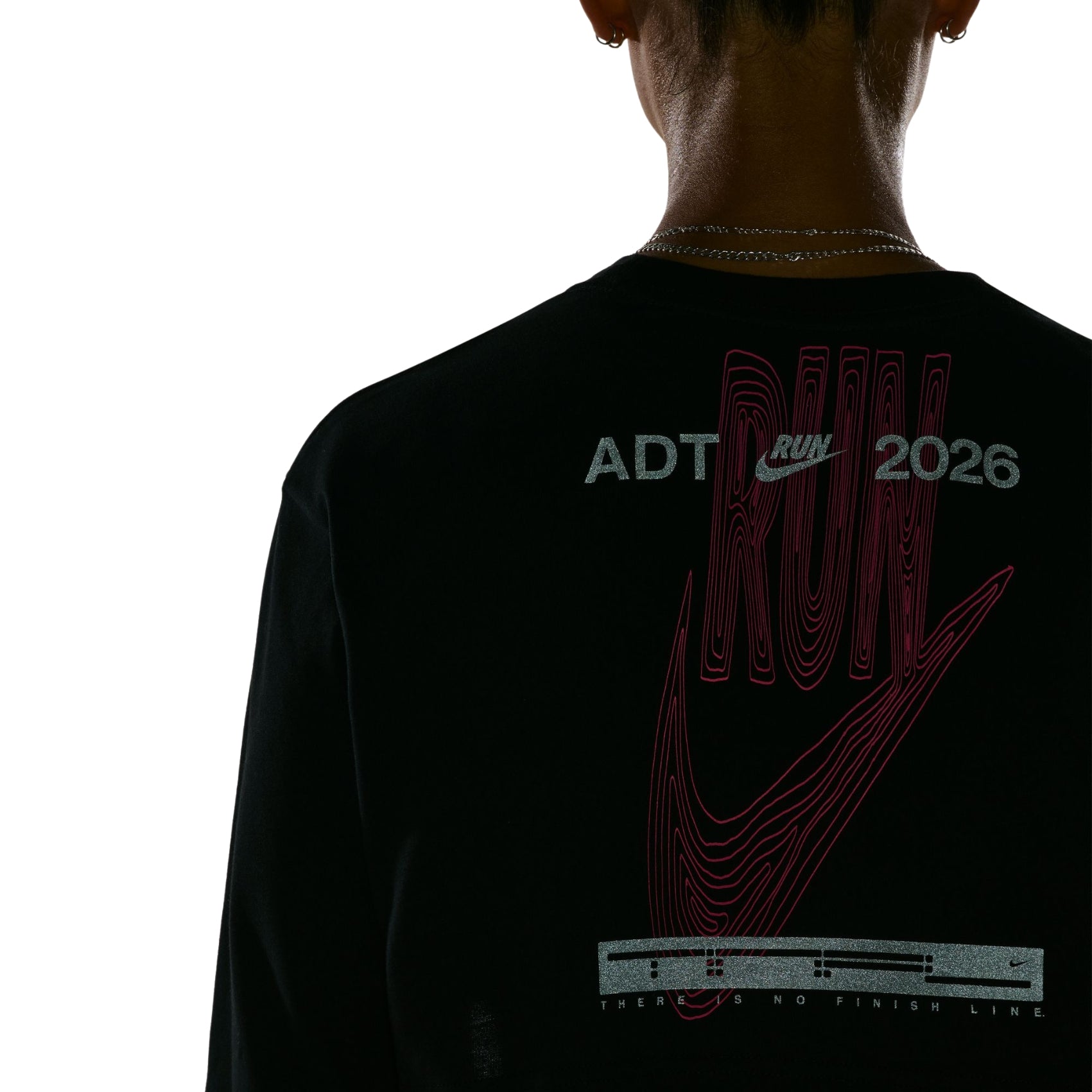 Womens Nike ADT Dri-FIT Super Cropped Running T-Shirt