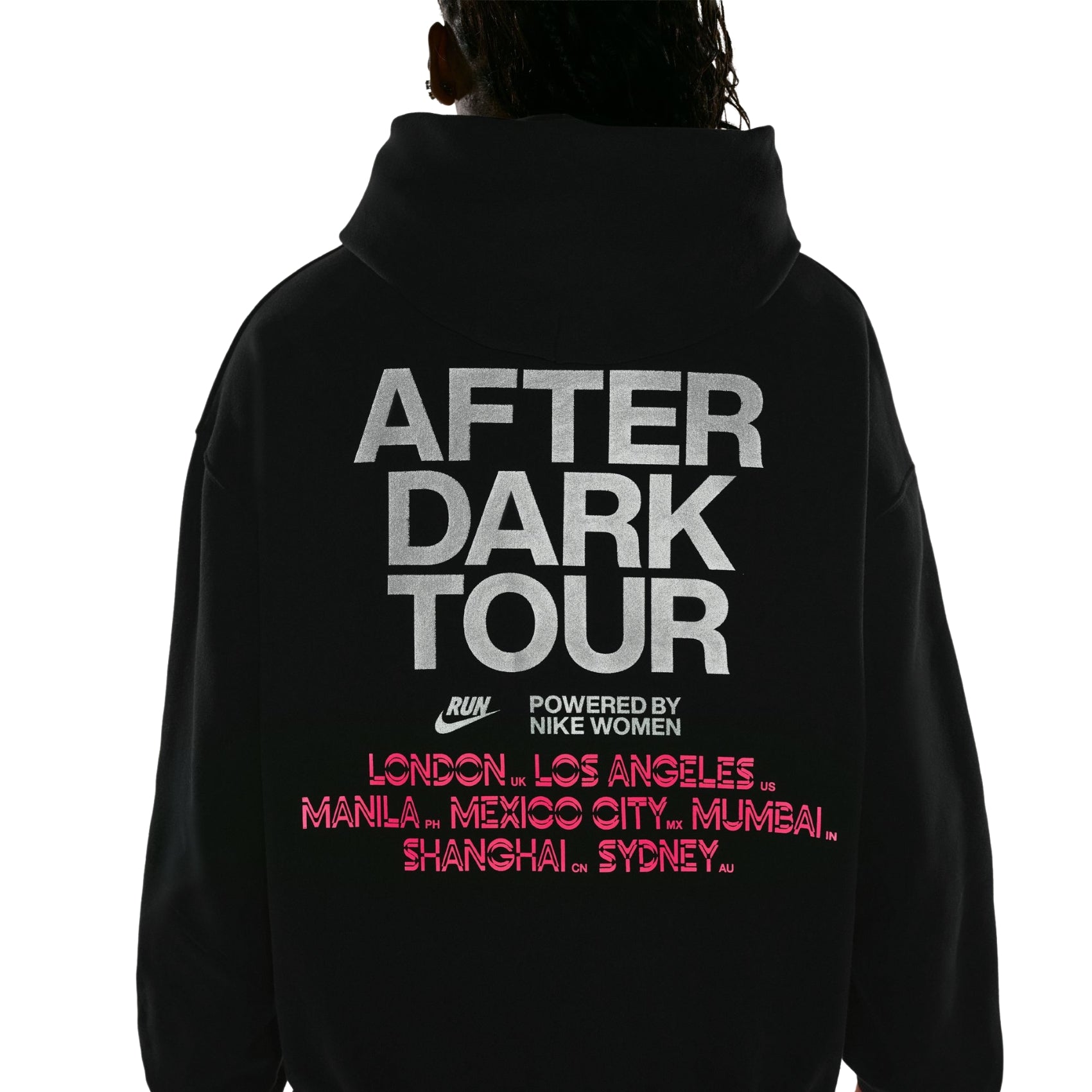 Womens Nike ADT Oversized Fleece Pullover Hoodie