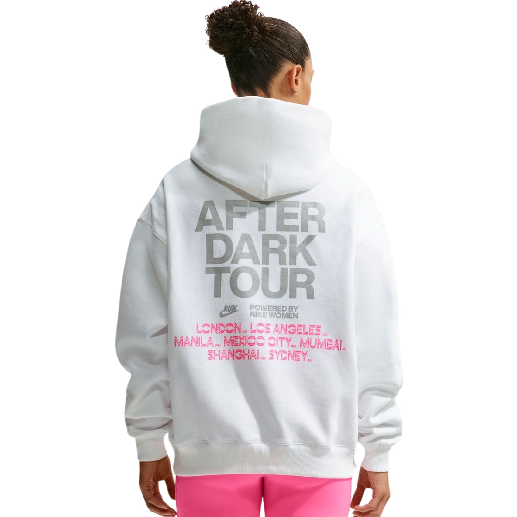 Womens Nike ADT Oversized Fleece Pullover Hoodie