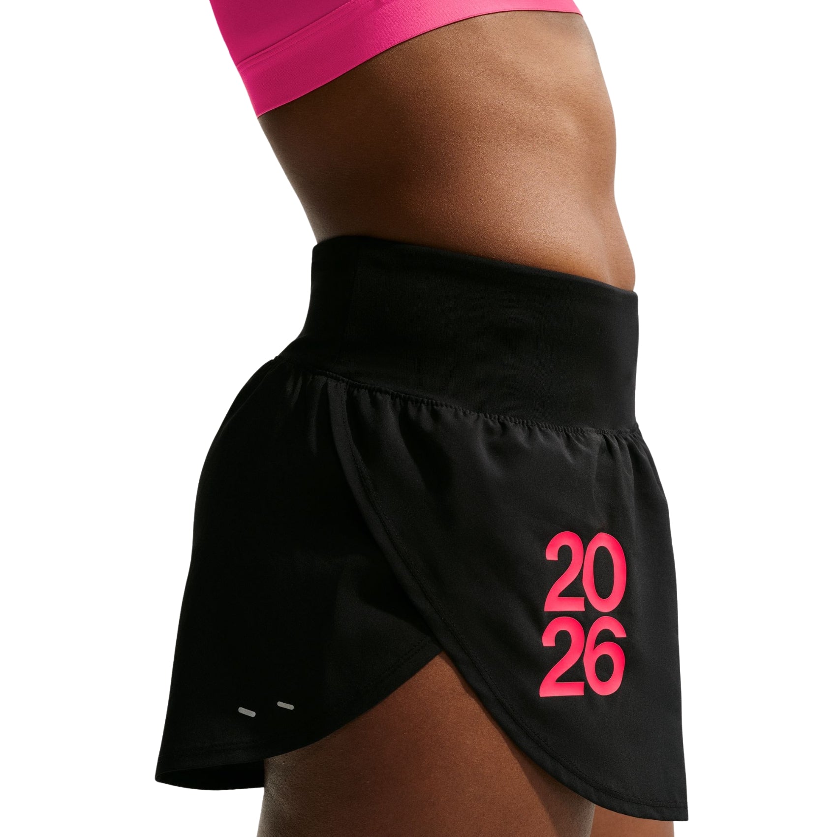 Womens Nike Flow ADT Mid-Rise Brief-Lined Running Shorts