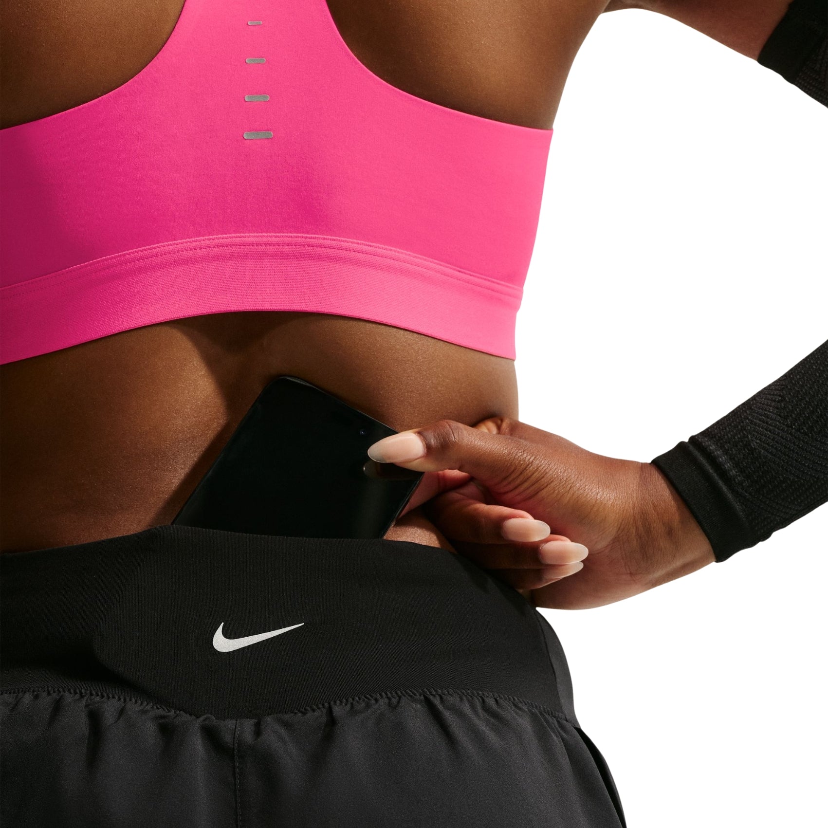 Womens Nike Flow ADT Mid-Rise Brief-Lined Running Shorts