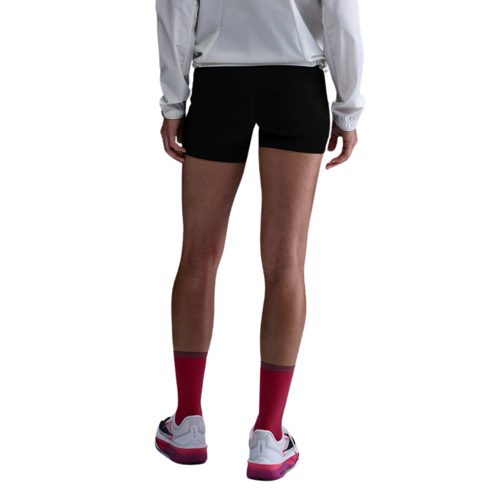 Womens Nike Swift High-Waisted 4 Inch Tight Running Shorts with Pockets