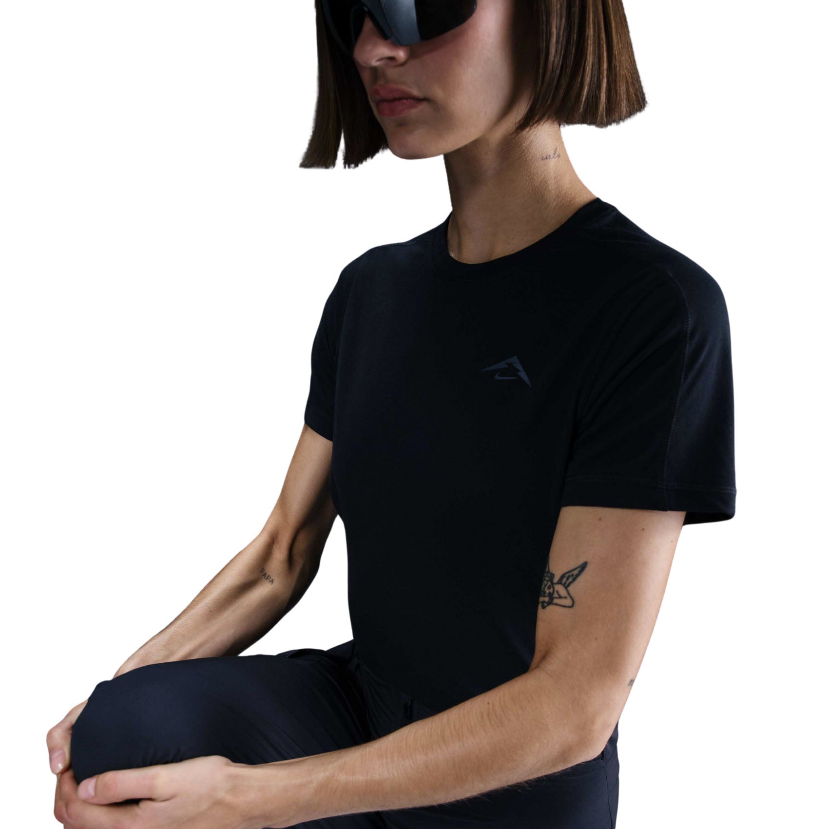 Womens Nike Trail Dri-FIT Short-Sleeve Running Top