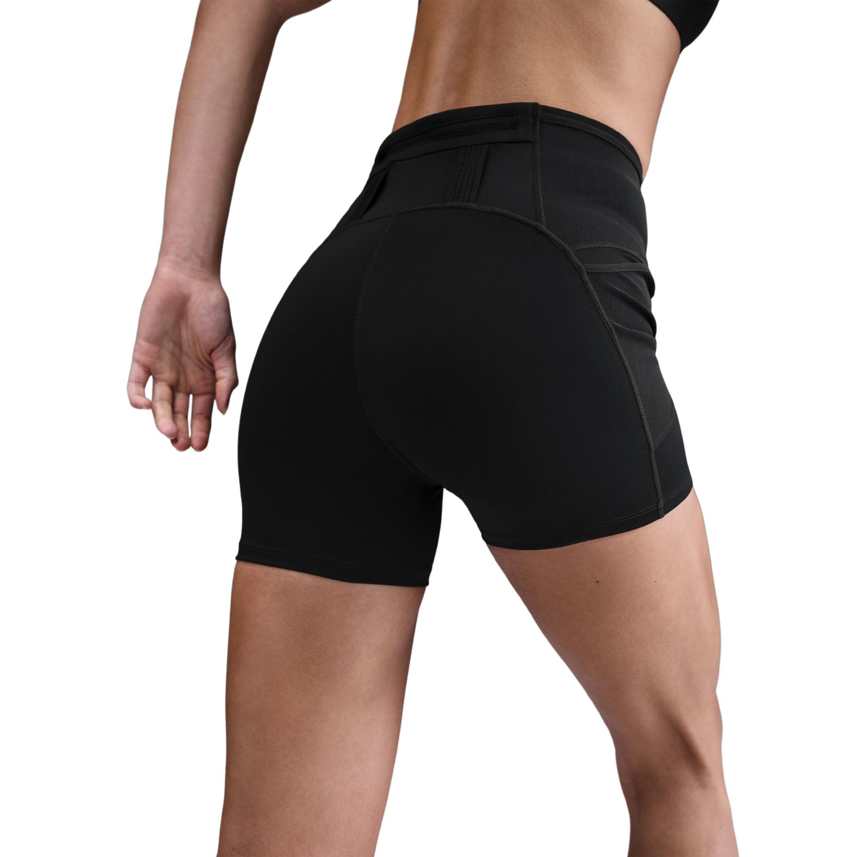 Womens Nike Trail Dri-Fit High Waisted 4 Inch Tight Running Short