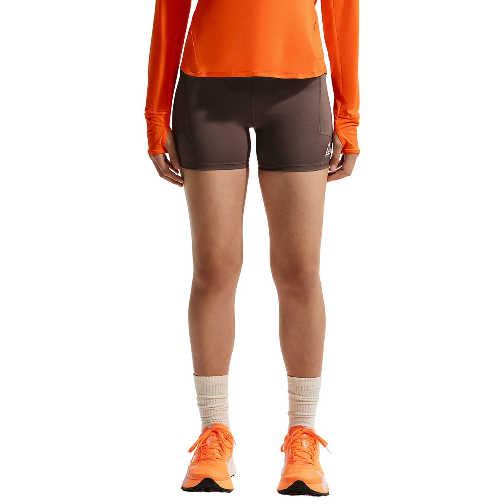 Womens Nike ACG Trail Dri-FIT High-Waisted 4-Inch Trail Shorts