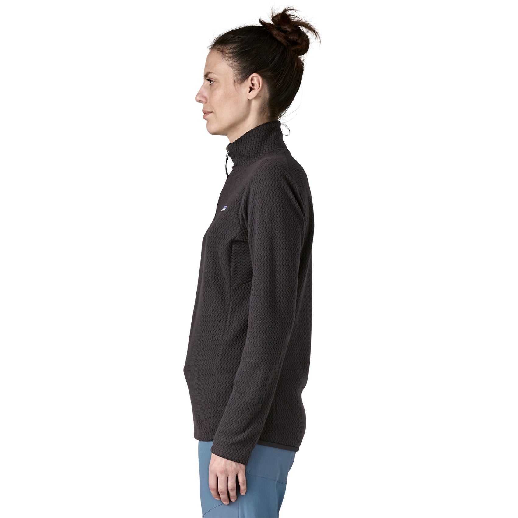 Womens Patagonia R1 Air Fleece Zip Neck