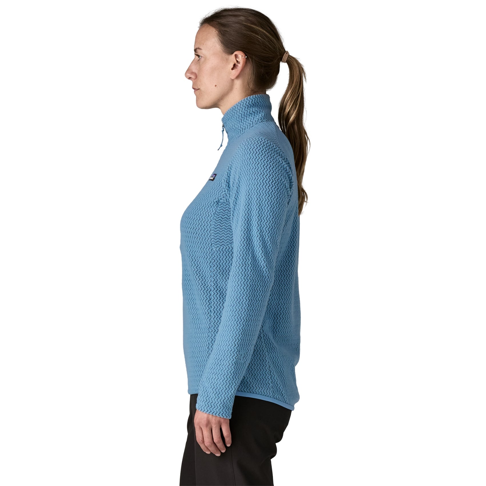 Womens Patagonia R1 Air Fleece Zip Neck