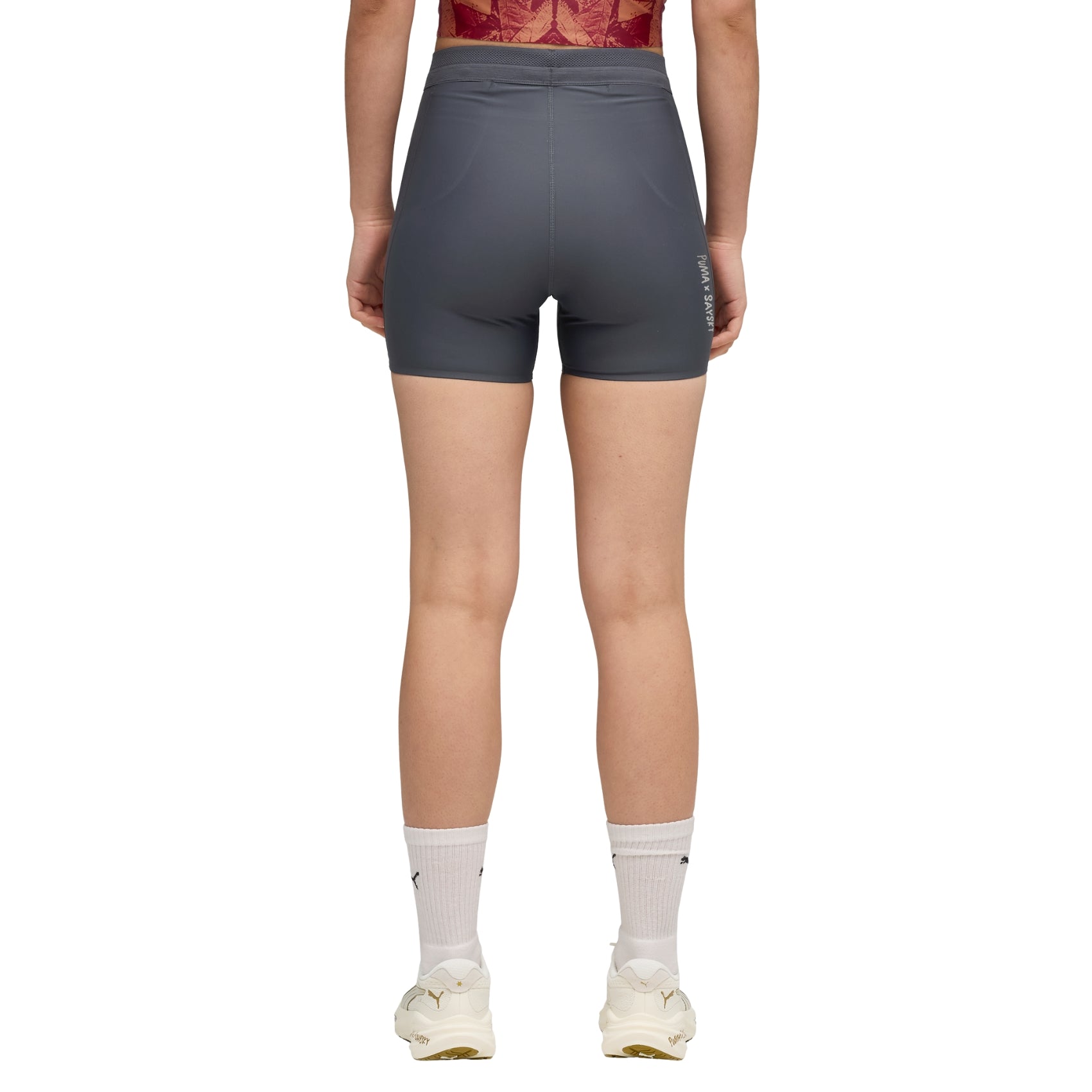 Womens PUMA x Saysky Short Tights 4-Inch