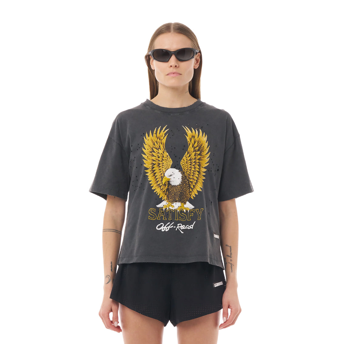Womens Satisfy MothTech Running Tee