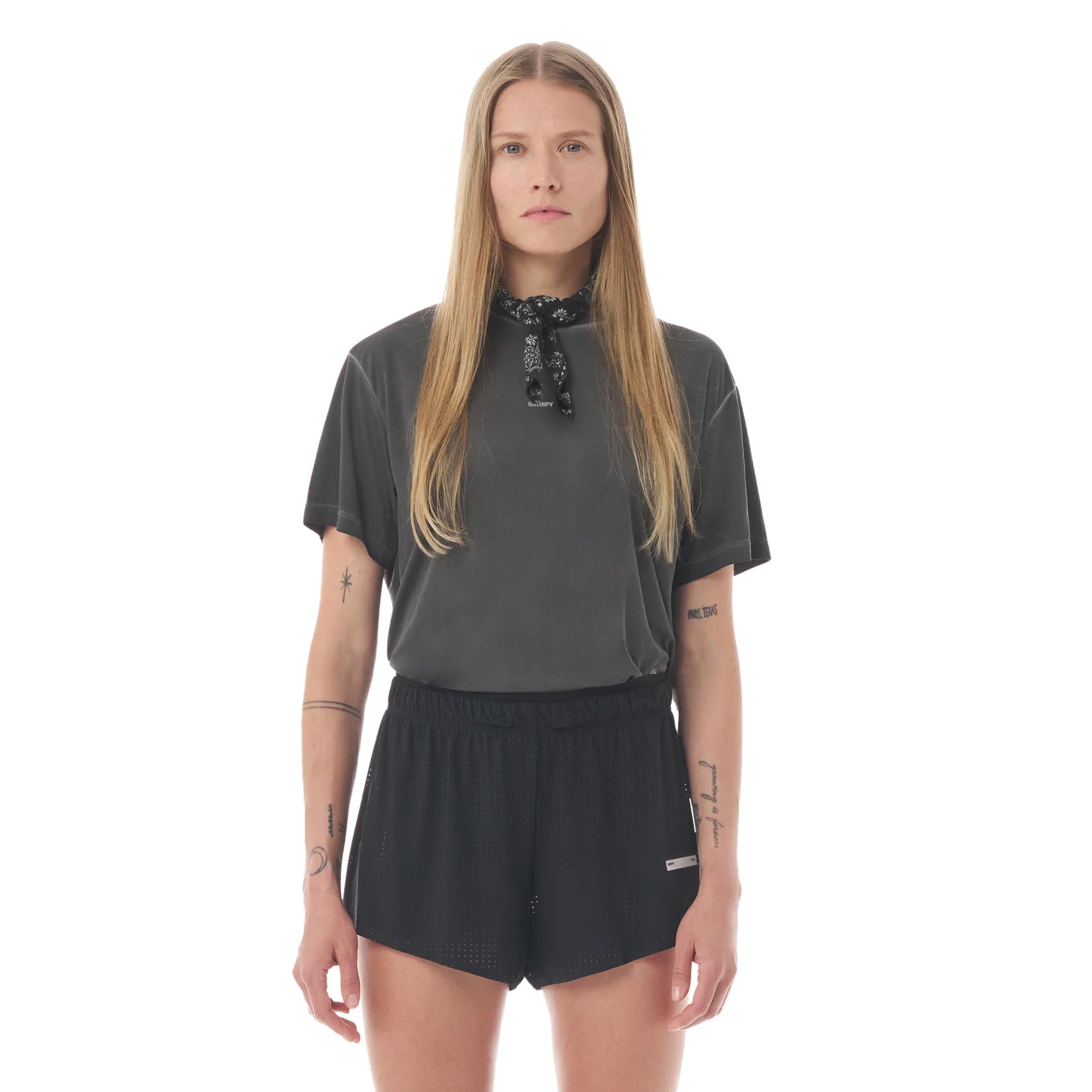 Womens Satisfy Space-O 2.5 Inch Running Shorts