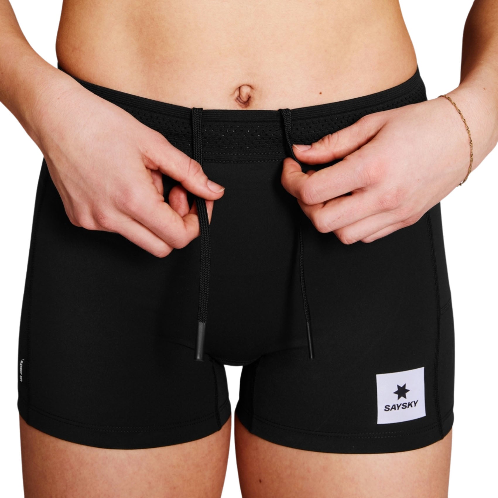 Womens Saysky Flow+ Race 4-inch Short Tights