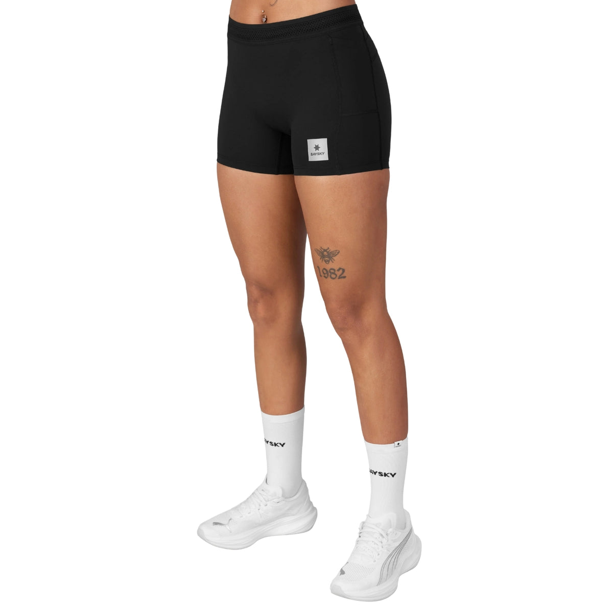 Womens Saysky Flow+ Race Short Tights 4 Inch