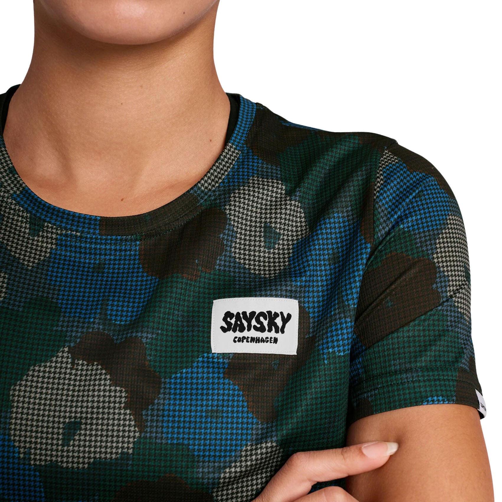 Womens Saysky Flower Combat T-Shirt
