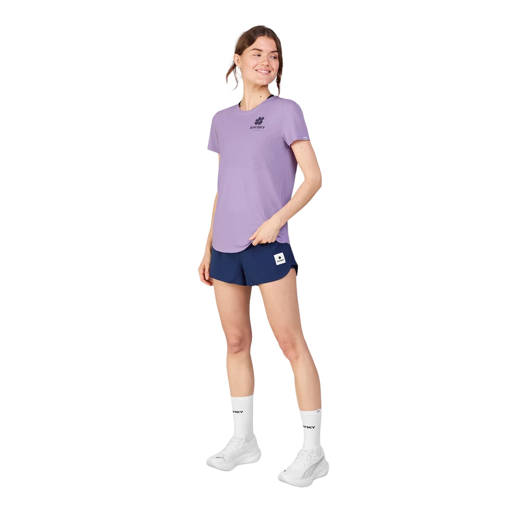Womens Saysky Flower Flow T-Shirt