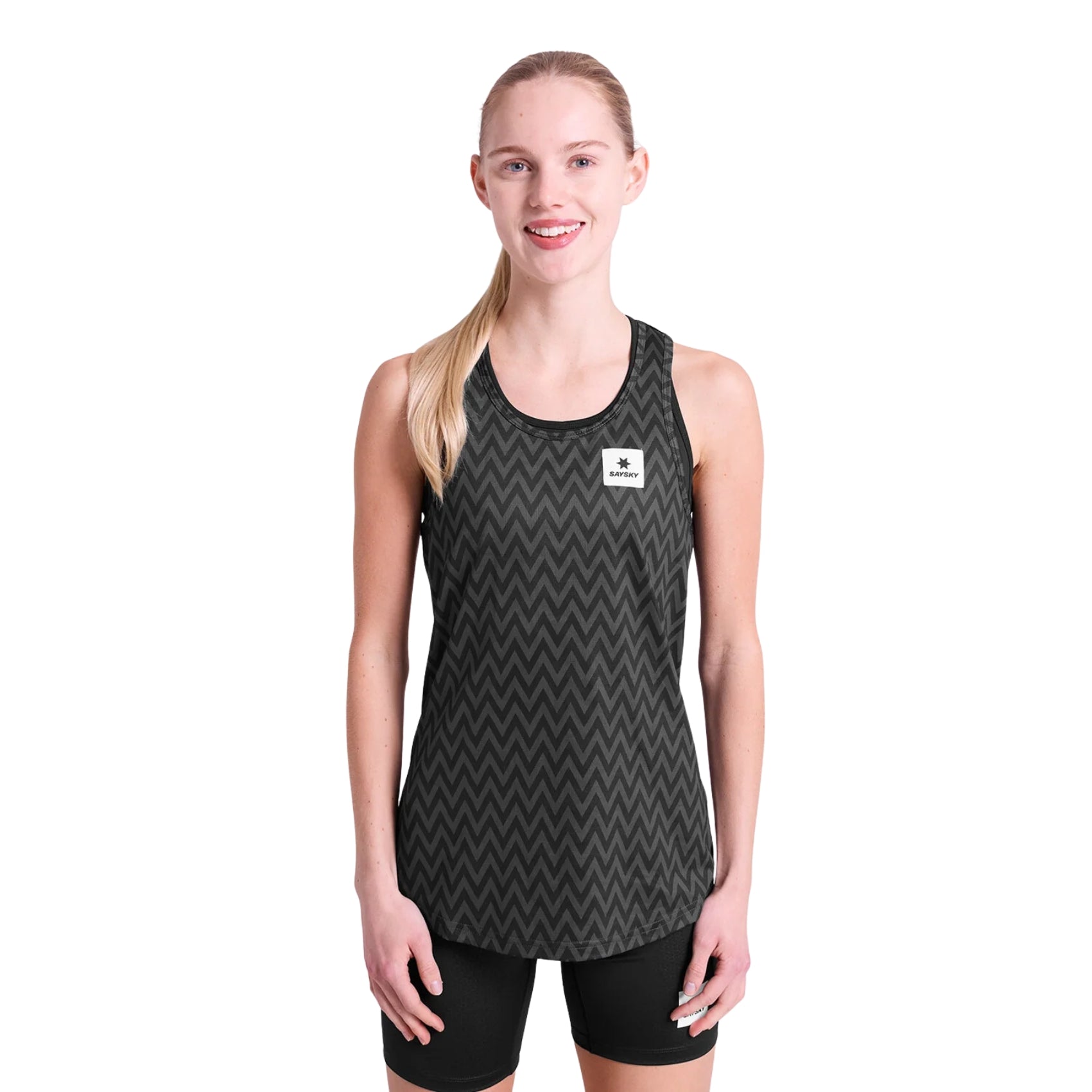Womens Saysky Zig Zag Combat Singlet
