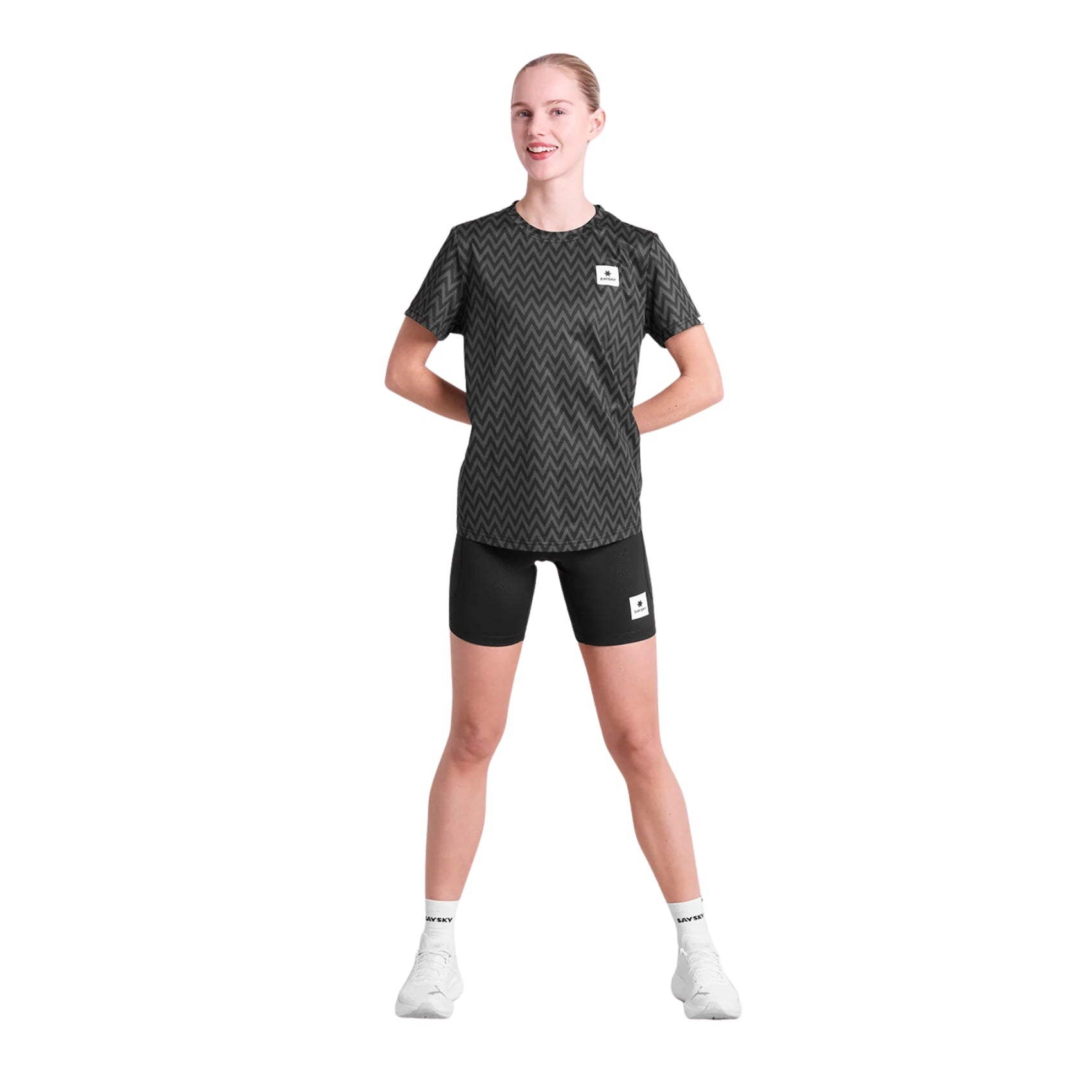 Womens Saysky Zig Zag Combat T-Shirt