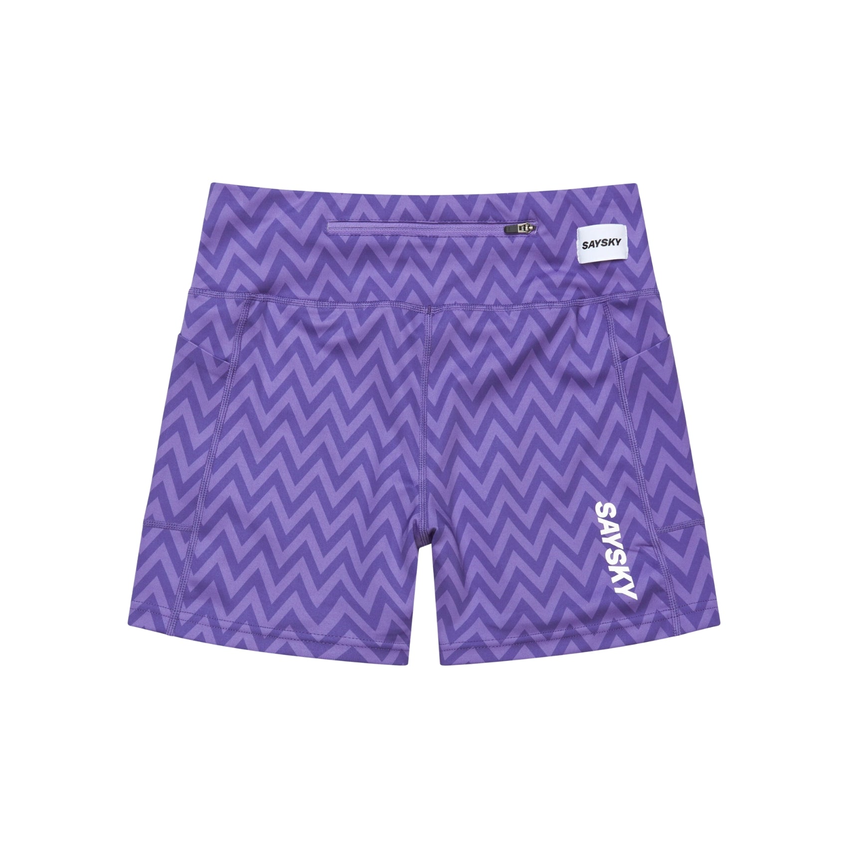 Womens Saysky Zig Zag Combat+ Short Tights 4 Inch