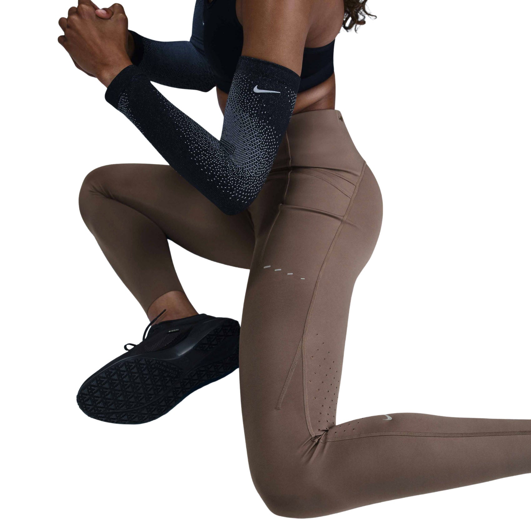 Womens Swift Dri-FIT High Rise Pocket 7/8 Running Tights