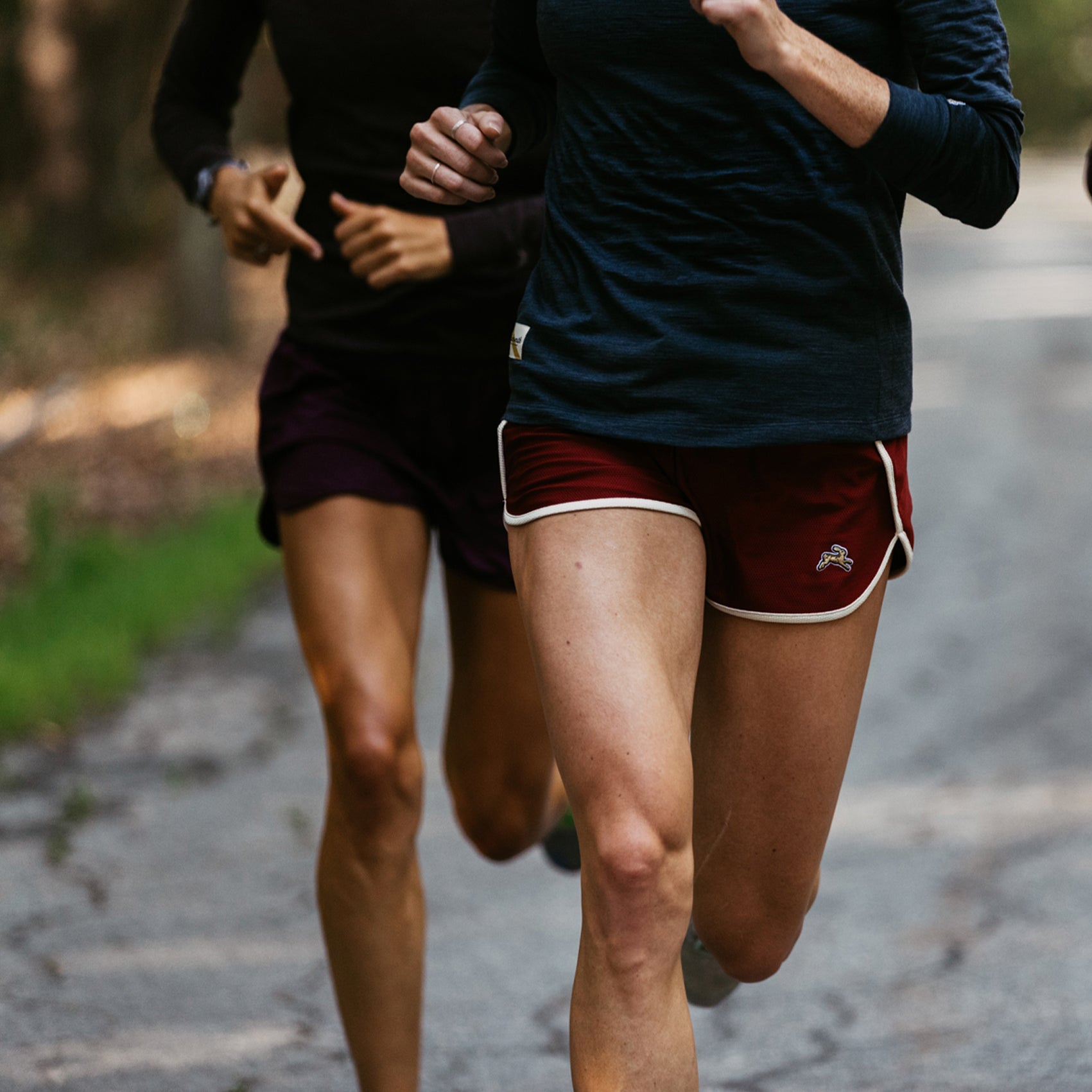 Womens Tracksmith 2.5-Inch Van Cortlandt Running Shorts